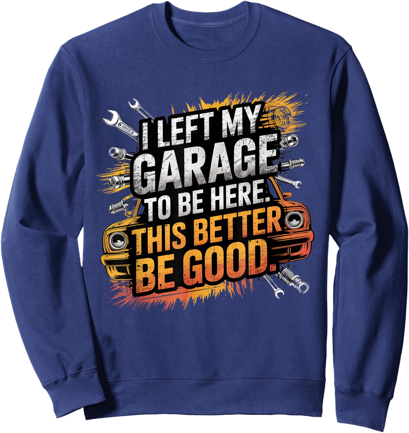 T-Shirt Sweatshirt - Sweatshirt | Navy