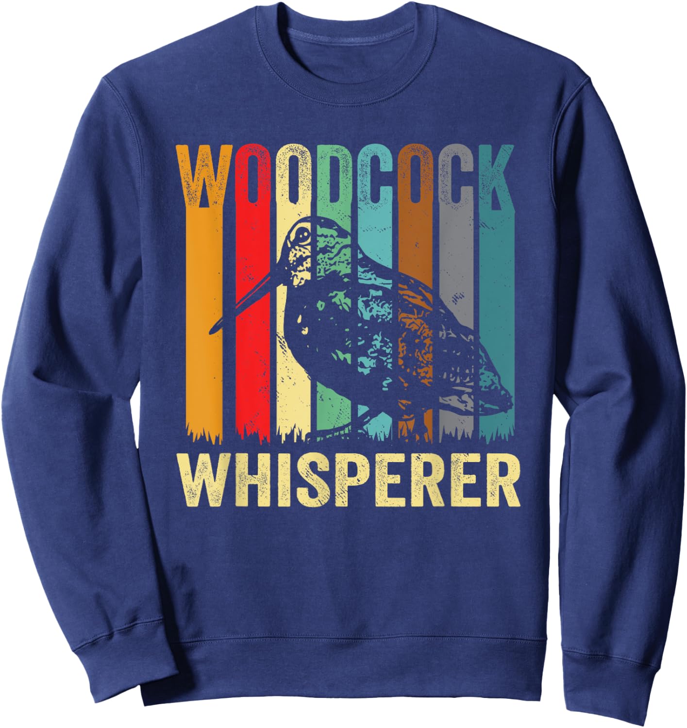 Love Woodcock Hunter Timberdoodle Bogsucker Hokumpoke Gifts Sweatshirt - Sweatshirt | Navy