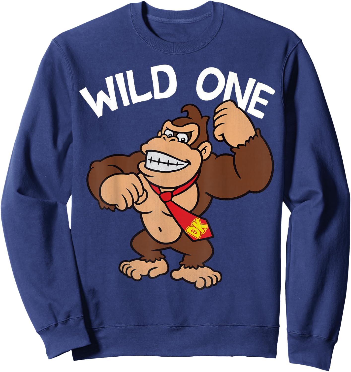 Super Mario Donkey Kong Wild One Sweatshirt - Sweatshirt | Navy