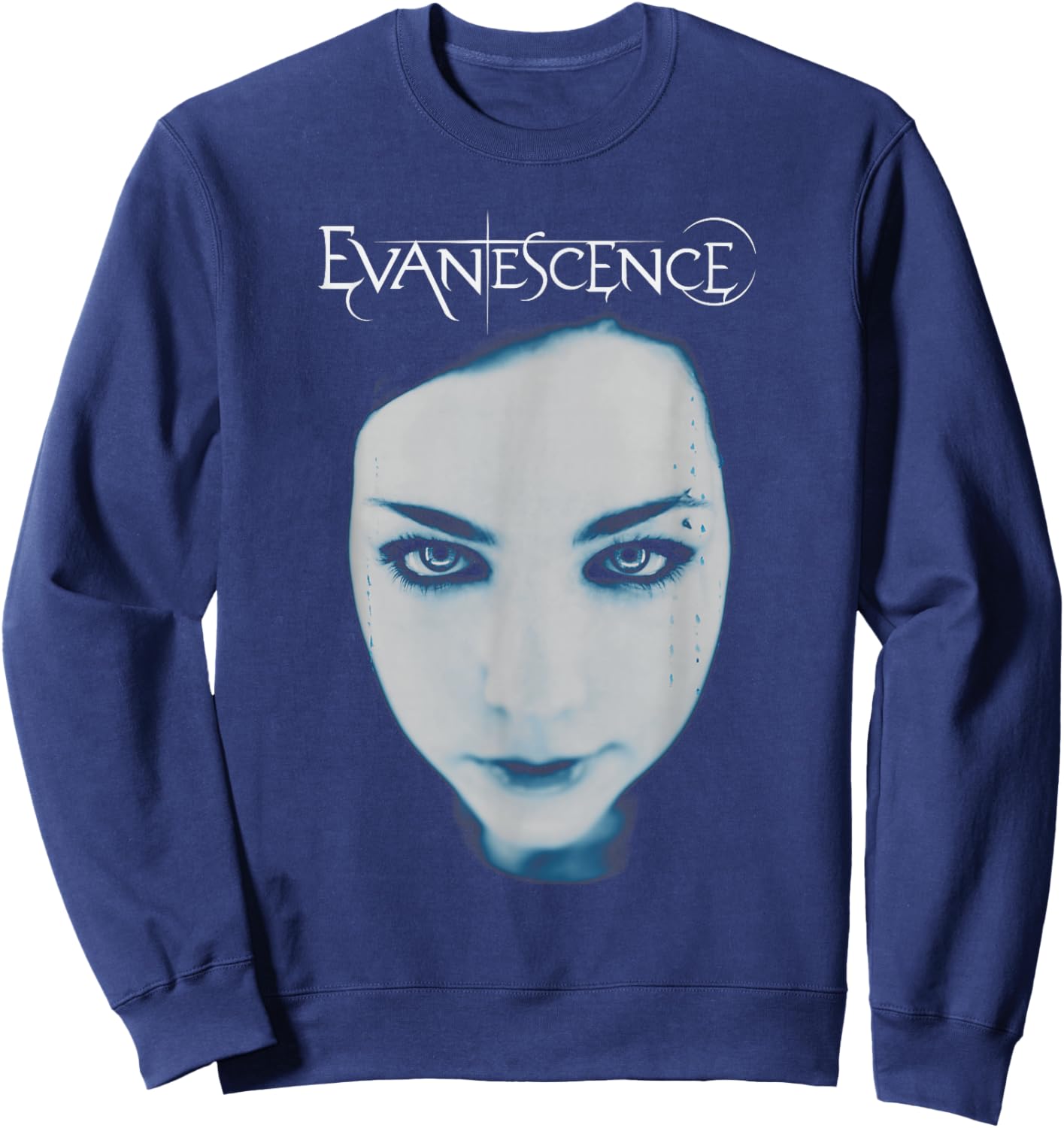Evanescence – Fallen Black 2 Sweatshirt - Sweatshirt | Navy