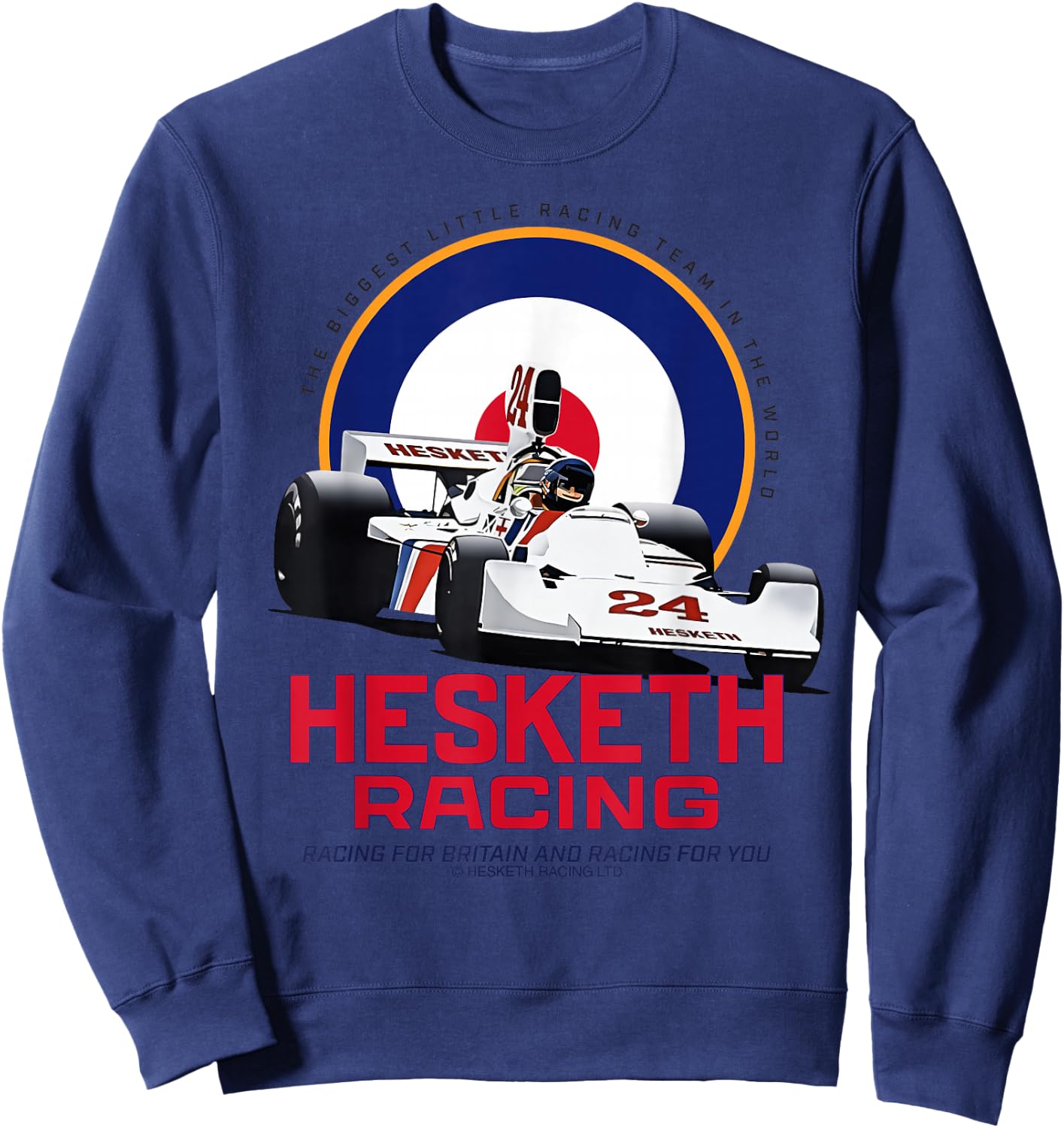 British World Champion Racing Classic Team Sweatshirt - Sweatshirt | Navy
