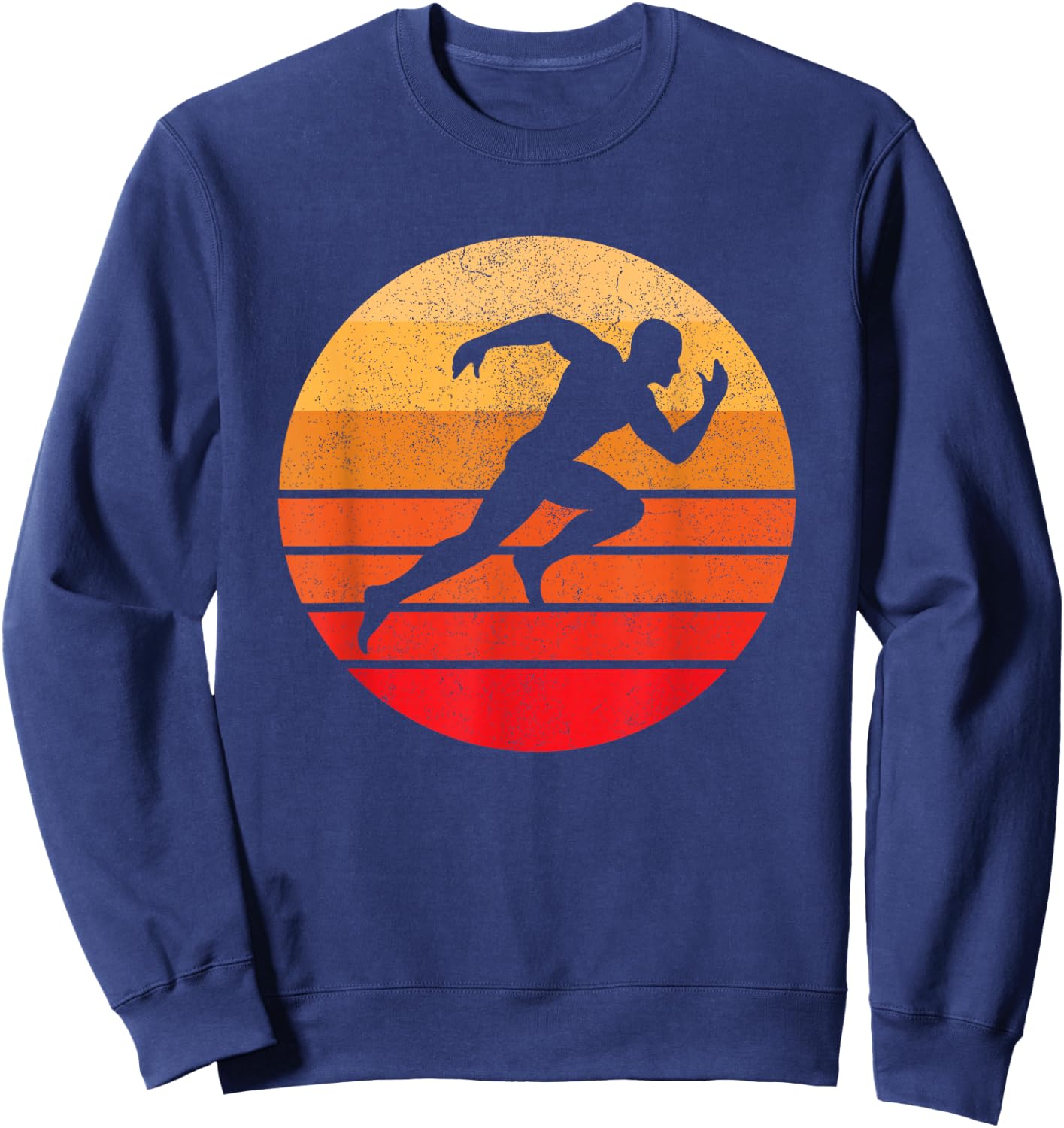 Sprinting, Sprinter Silhouette Sweatshirt - Sweatshirt | Navy