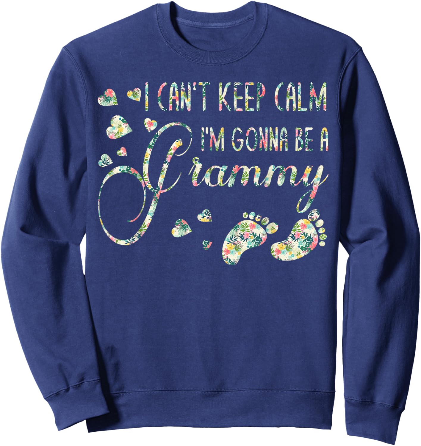 I Can't Keep Calm I'm Gonna Be a Grammy Sweatshirt - Sweatshirt | Navy
