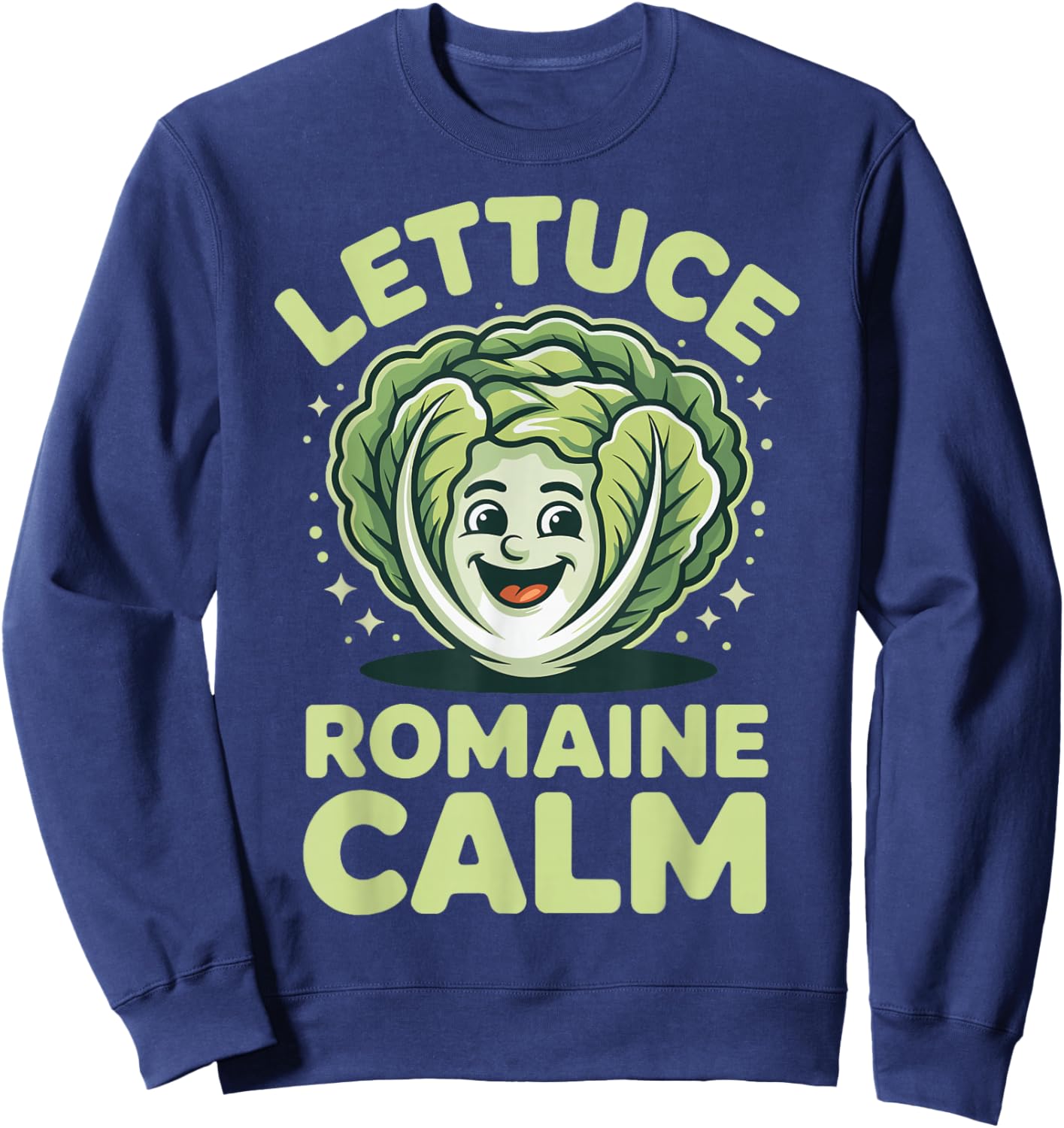 Lettuce Romaine Calm Sweatshirt - Sweatshirt | Navy