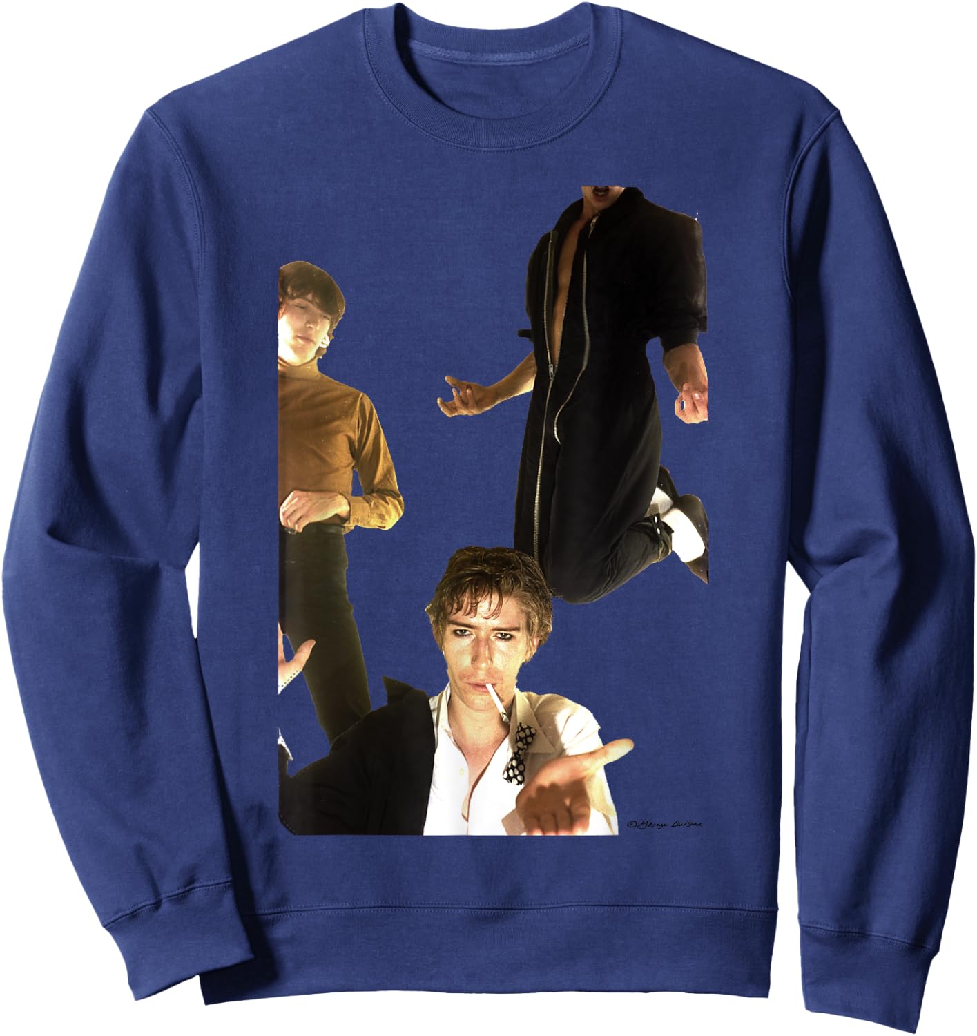 The Psychedelic Furs Shoot For Interview By George DuBose Sweatshirt - Sweatshirt | Navy