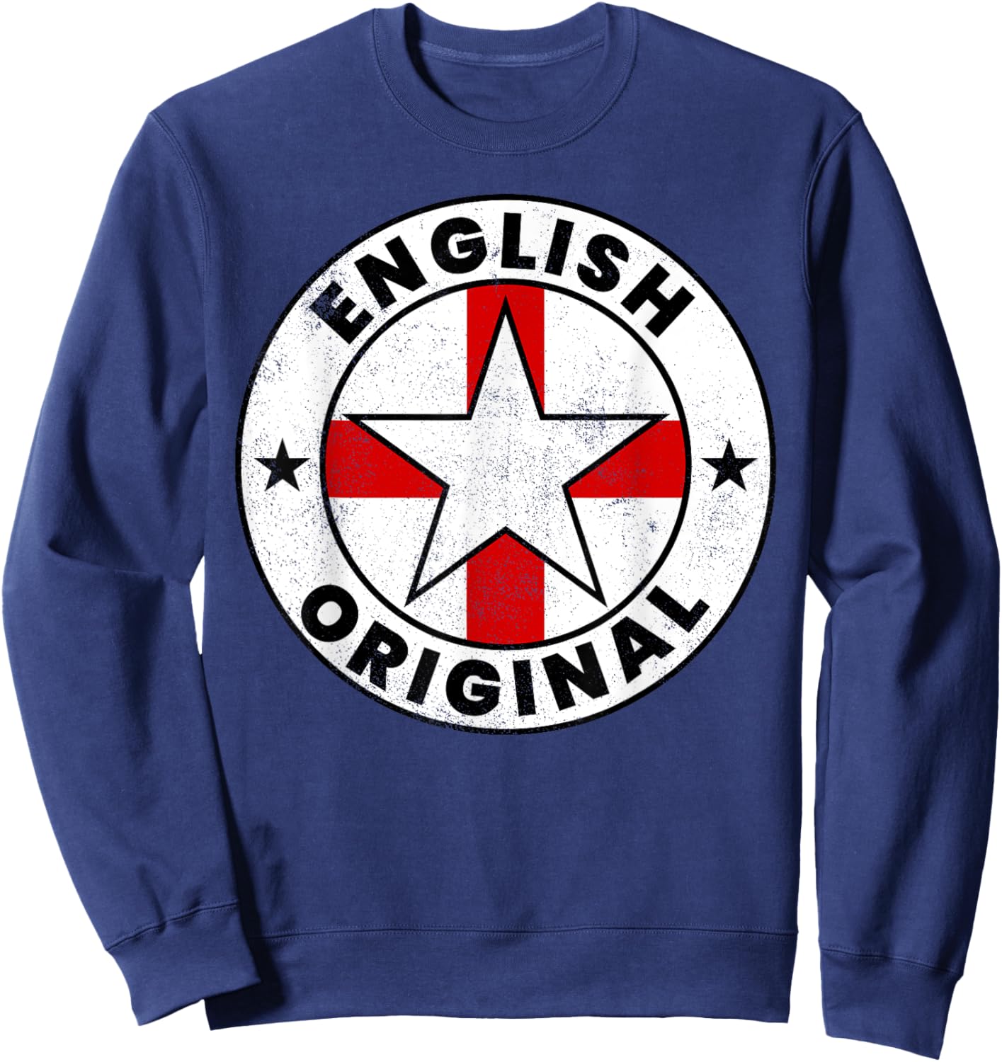 English Original Shirt | England Flag Shirts | English Roots Sweatshirt - Sweatshirt | Navy