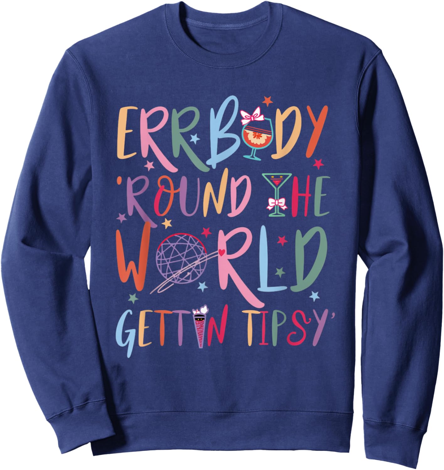T-Shirt Sweatshirt - Sweatshirt | Navy