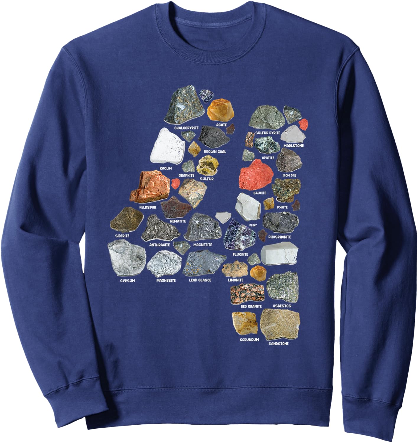 Geology 4 years Old Rock Collecting 4th Birthday Sweatshirt - Sweatshirt | Navy