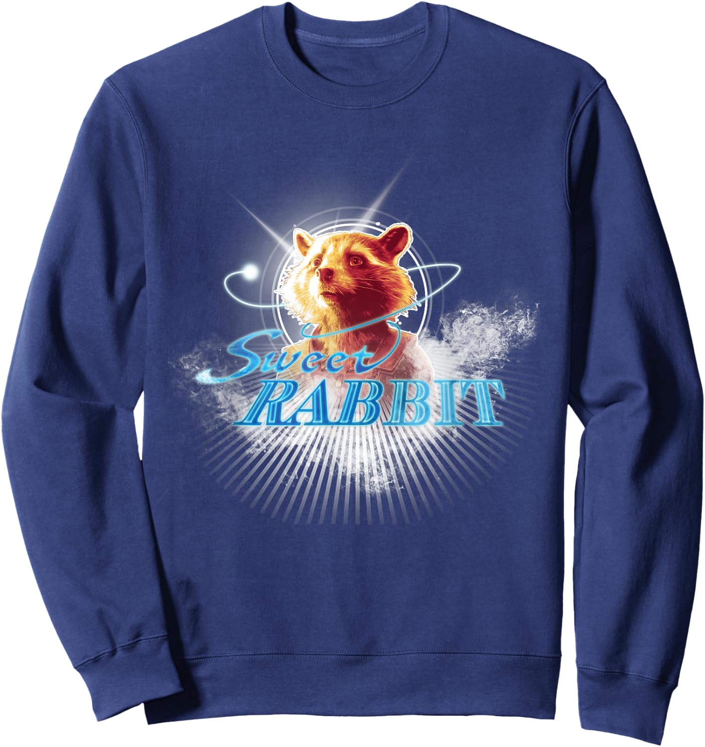 Marvel Guardians Rocket Raccoon Sweet Rabbit Sweatshirt - Sweatshirt | Navy