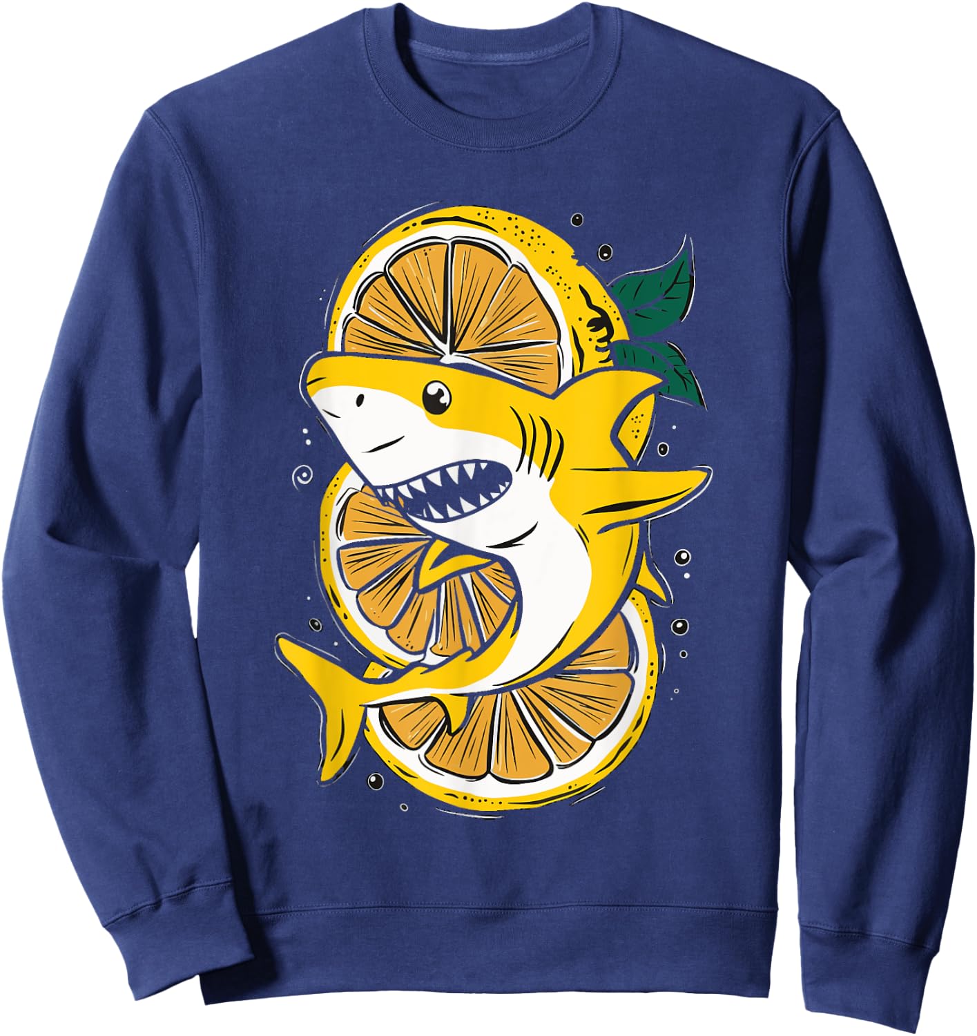 Lemon Shark Sweatshirt - Sweatshirt | Navy