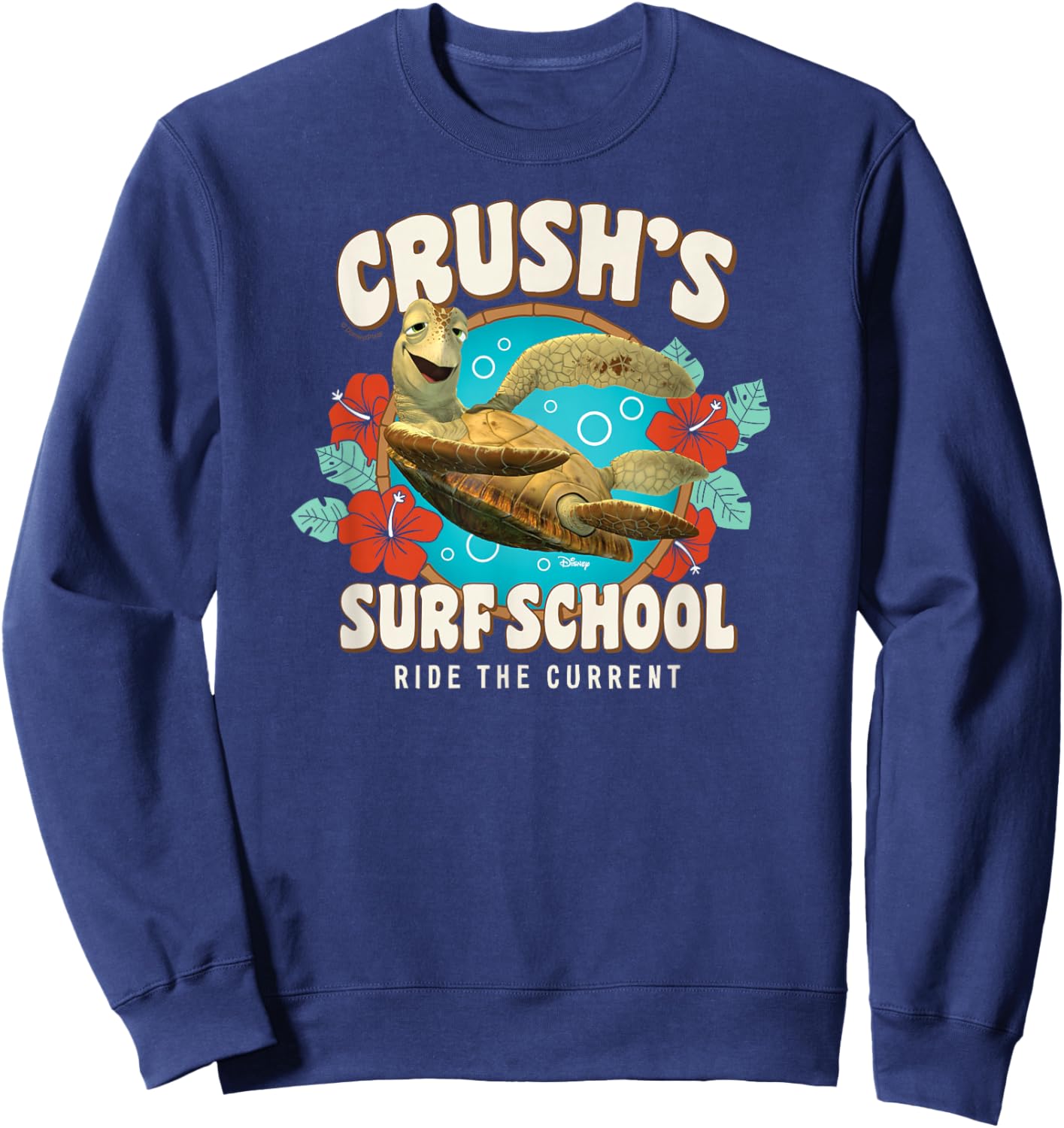 Finding Nemo - Crush's Surf School Sweatshirt - Sweatshirt | Navy