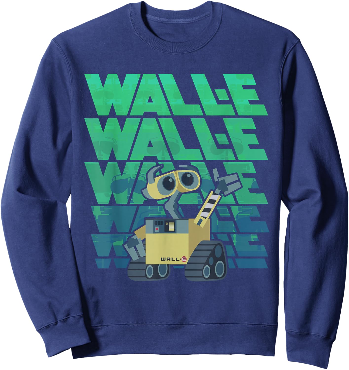 Disney Pixar Wall-E Robot Sweatshirt - Sweatshirt | Navy