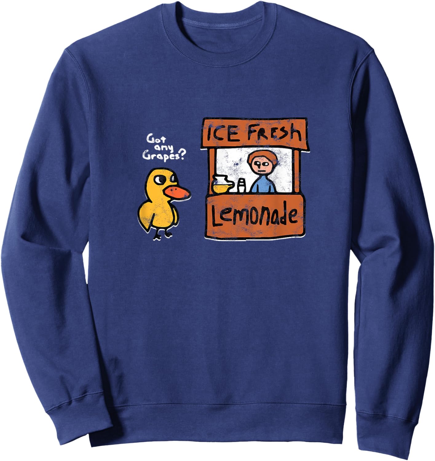 GOT Any Grapes? - Inquiry Sweatshirt - Sweatshirt | Navy
