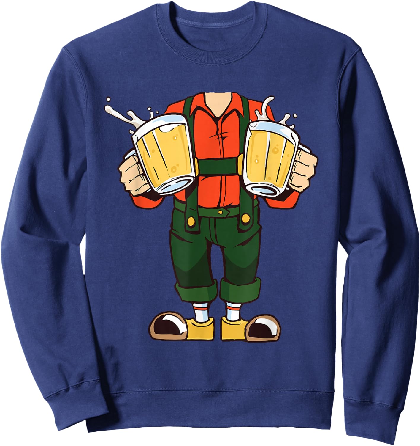 October Festival Costume Sweatshirt - Sweatshirt | Navy