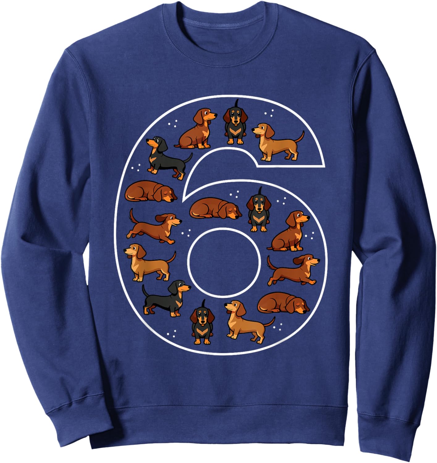 Wiener Dog Sweatshirt - Sweatshirt | Navy