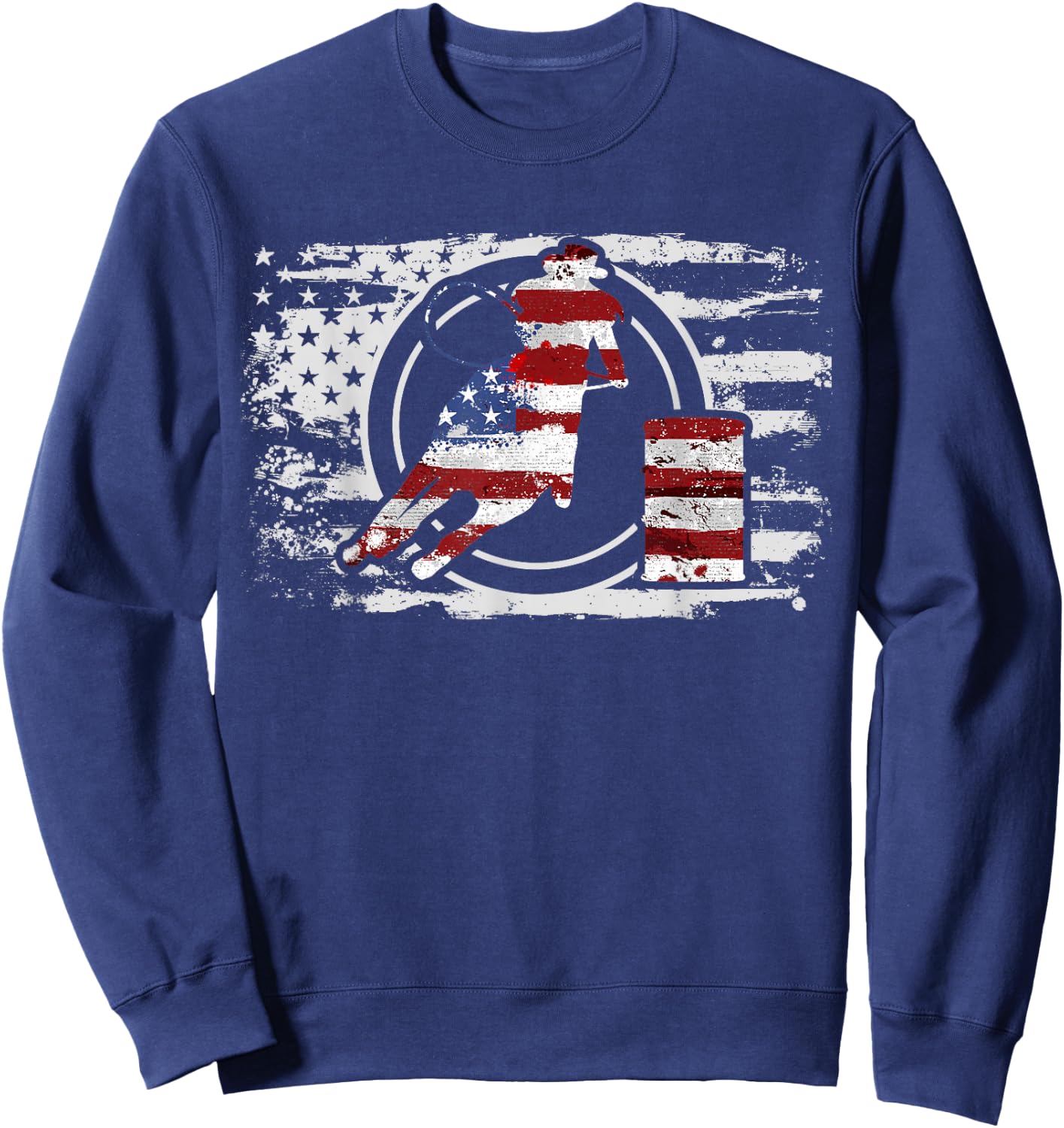Barrel Racing Gift Sweatshirt - Sweatshirt | Navy