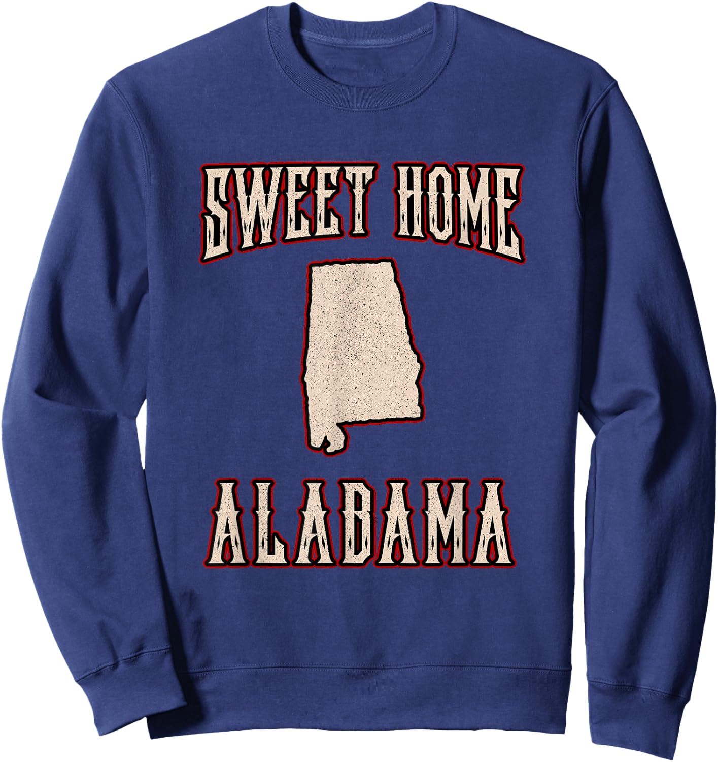 LyricLyfe - PREMIUM - SWEET HOME ALABAMA Sweatshirt - Sweatshirt | Navy
