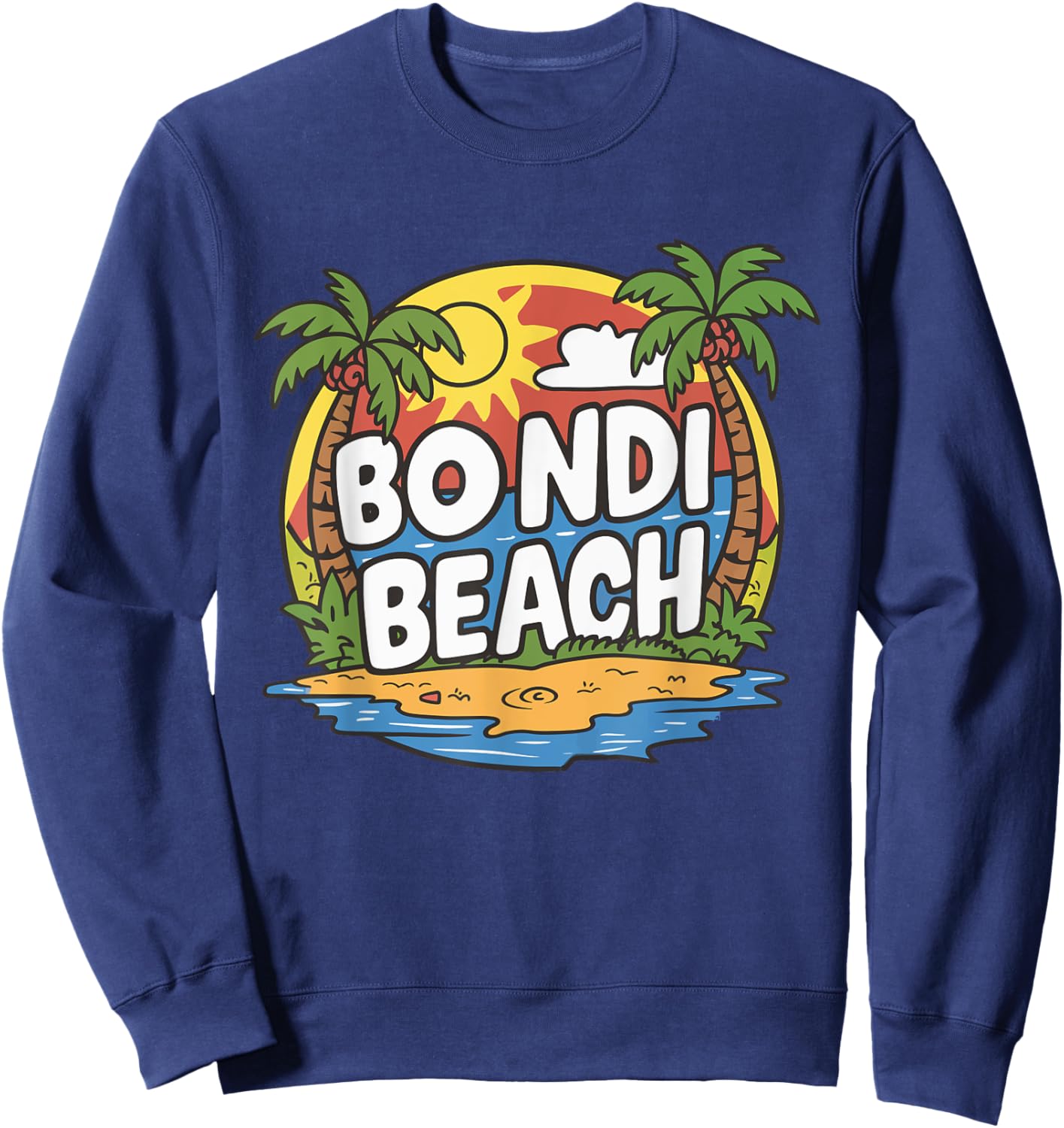 Bondi Beach Australia Sweatshirt - Sweatshirt | Navy