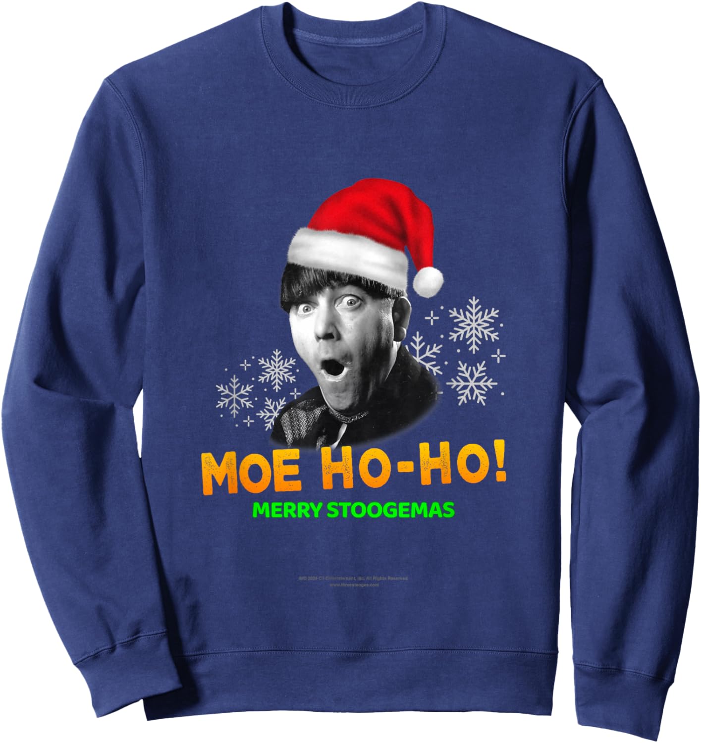 Moe-Ho-Ho Sweatshirt - Sweatshirt | Navy