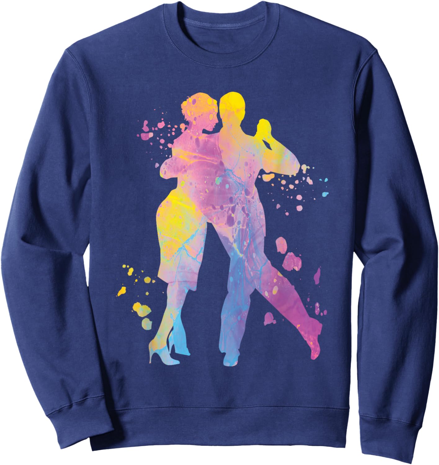 Tango Argentino Dancing Heartbeat Milonga Vals Tango Dancers Sweatshirt - Sweatshirt | Navy