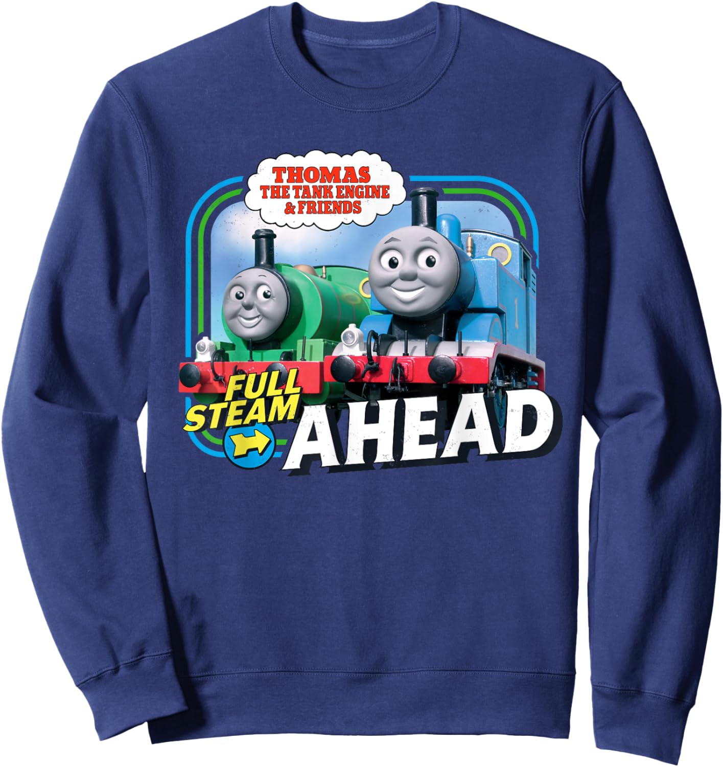 Thomas & Friends Full Steam Ahead Sweatshirt - Sweatshirt | Navy
