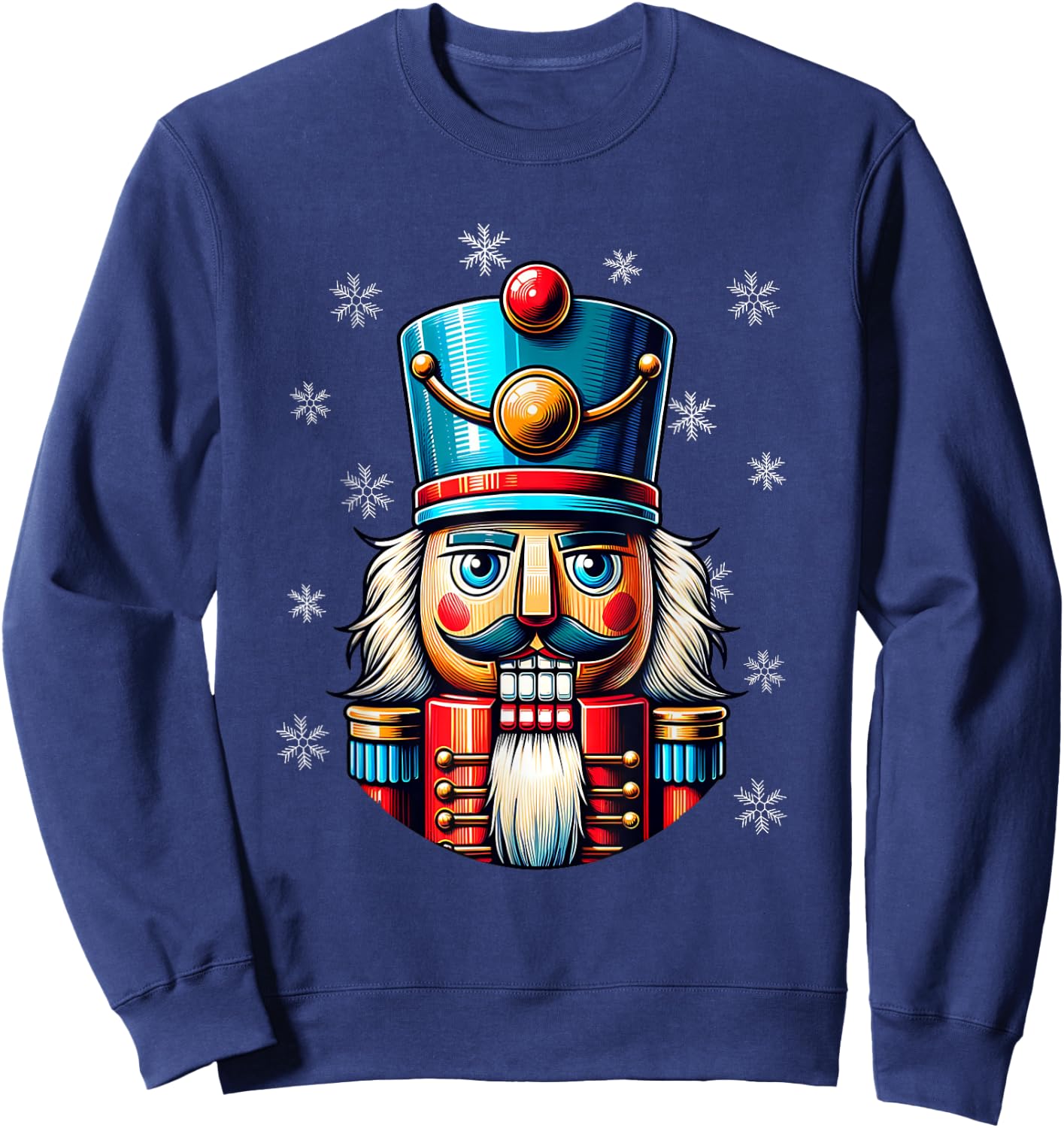 Christmas Nutcracker Men Women Nutcrackers Xmas Sweatshirt - Sweatshirt | Navy