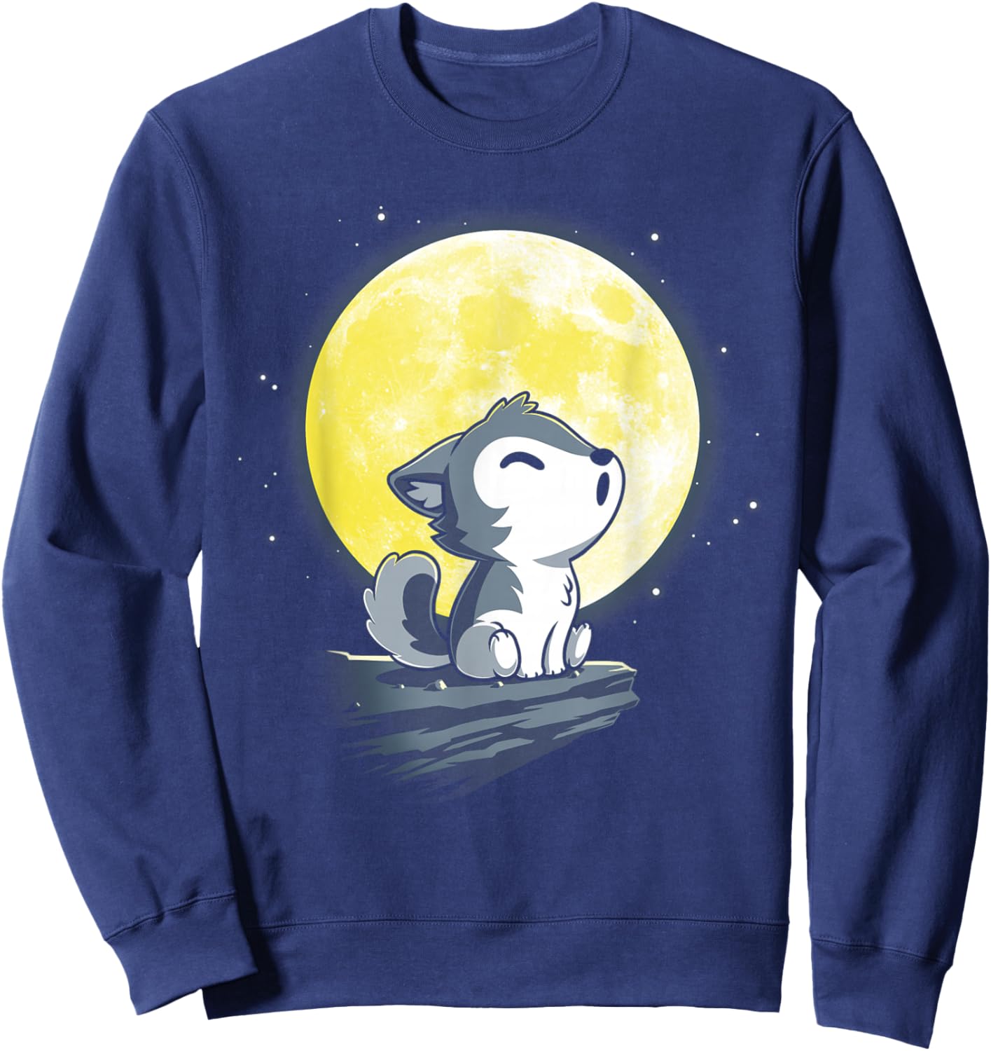 Lil_ Werewolf Comfort Colors heavyweight Sweatshirt - Sweatshirt | Navy
