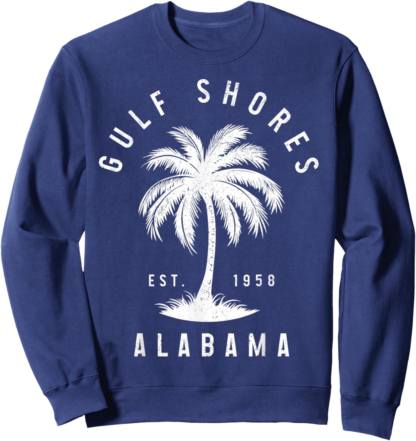 Gulf Shores Alabama Sweatshirt - Sweatshirt | Navy