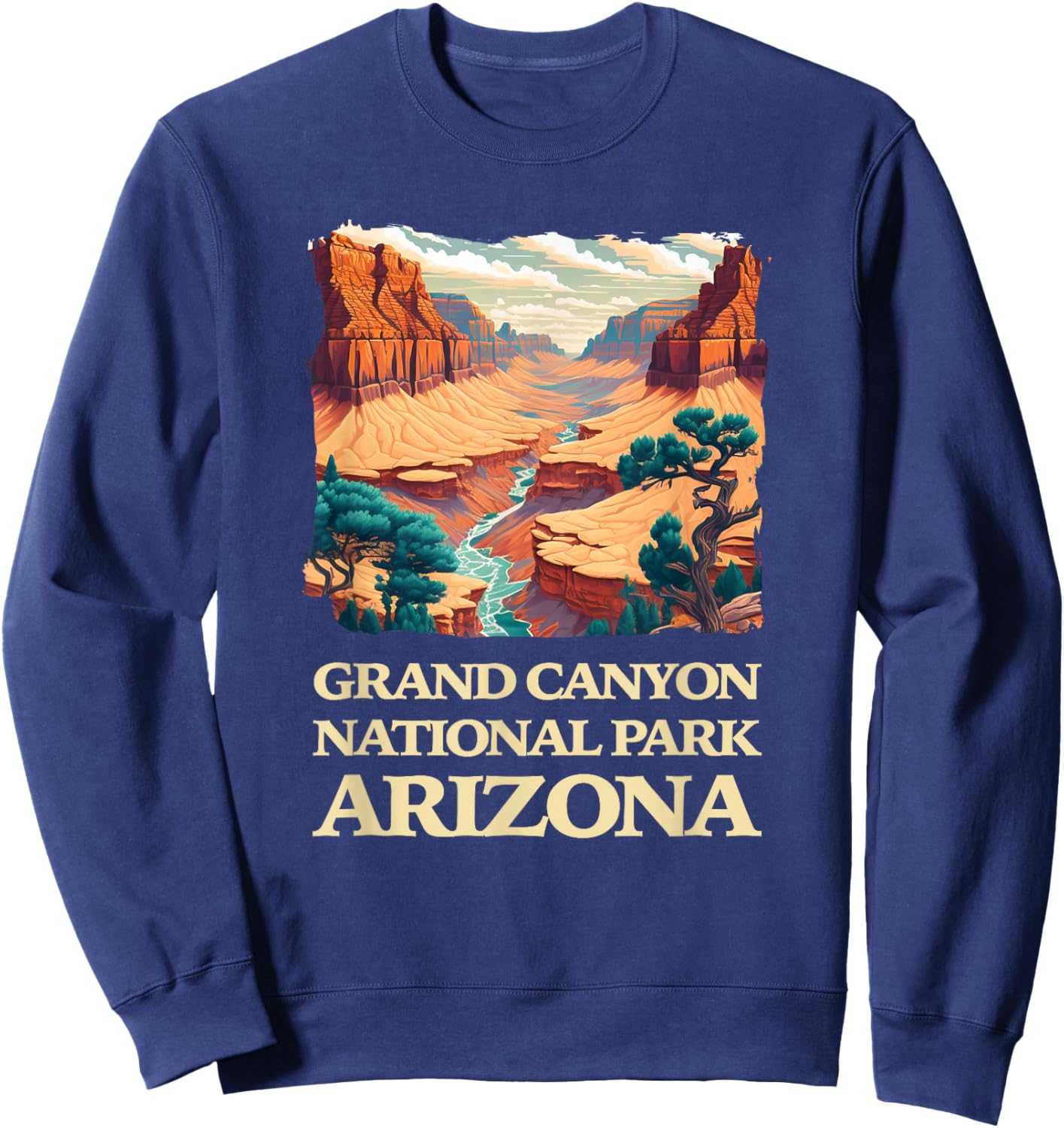 Grand Canyon Sweatshirt - Sweatshirt | Navy
