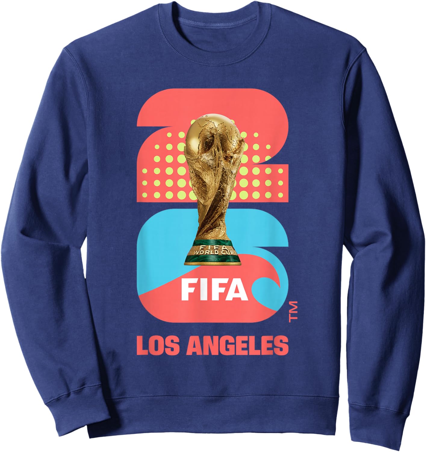 FIFA World CUP26 Los Angeles Trophy Color Sweatshirt - Sweatshirt | Navy