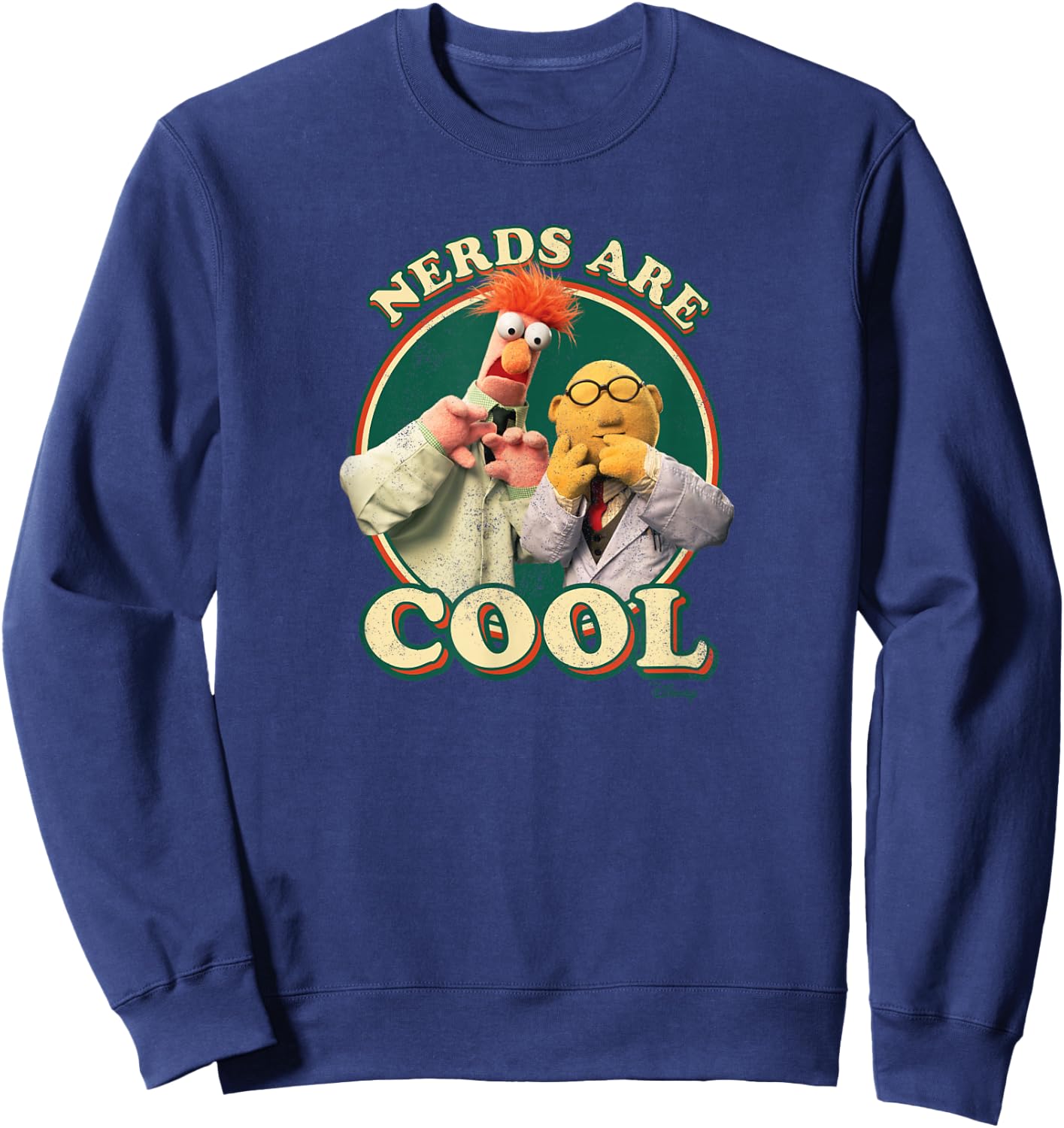 Disney - The Muppets Nerds are Cool Sweatshirt - Sweatshirt | Navy
