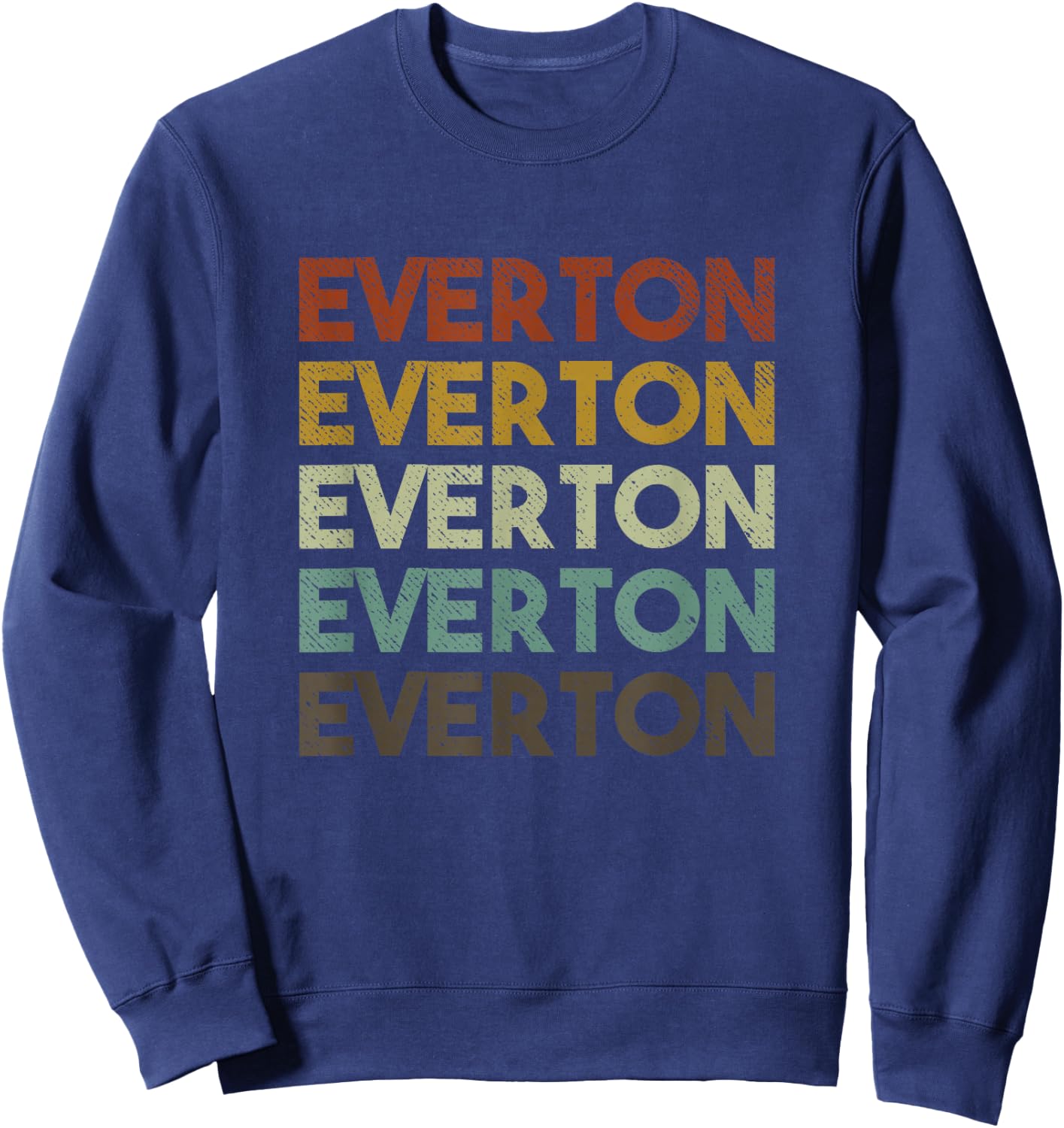 Retro Everton England Sweatshirt - Sweatshirt | Navy