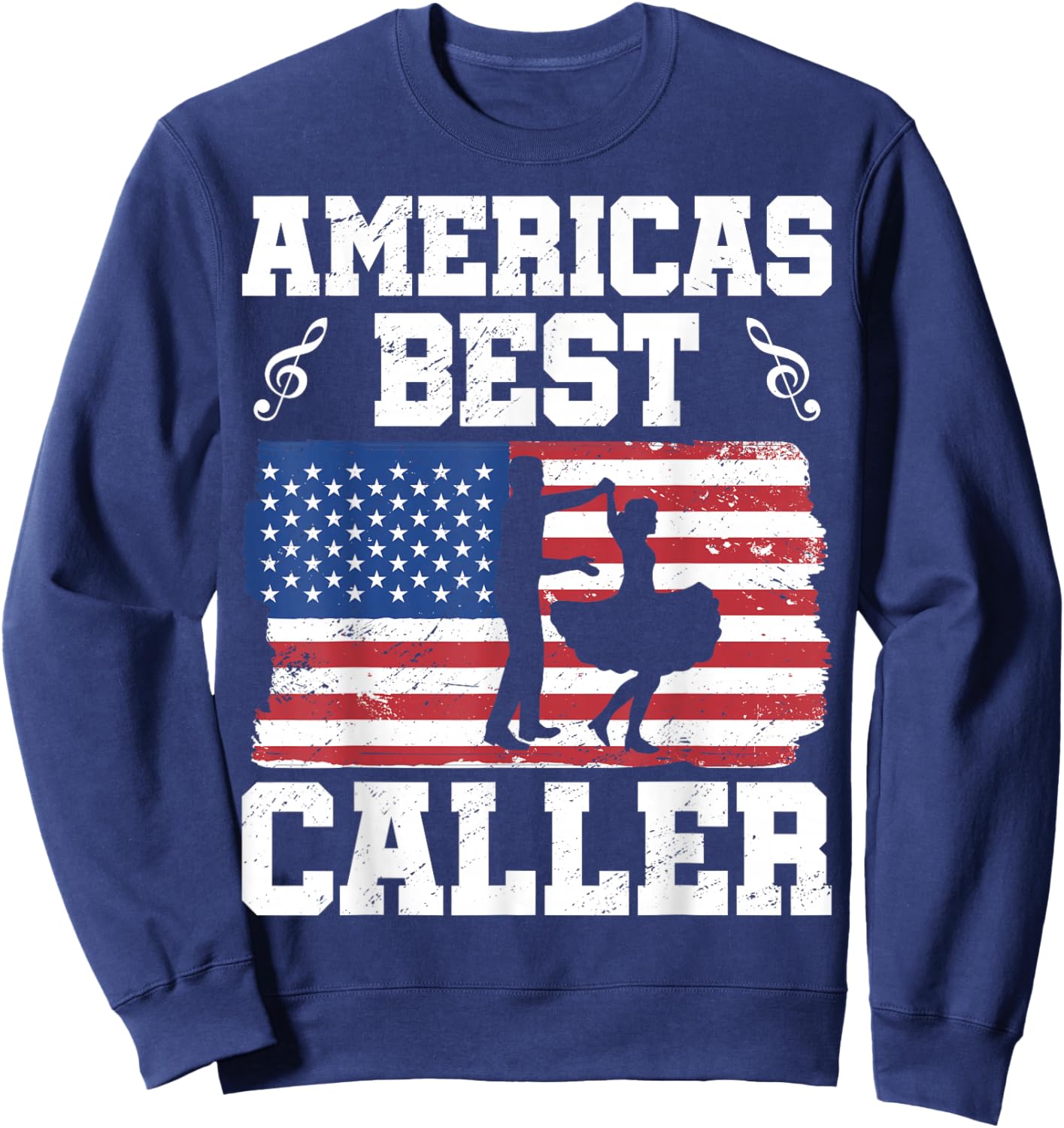 Square dancing Square dance caller Sweatshirt - Sweatshirt | Navy