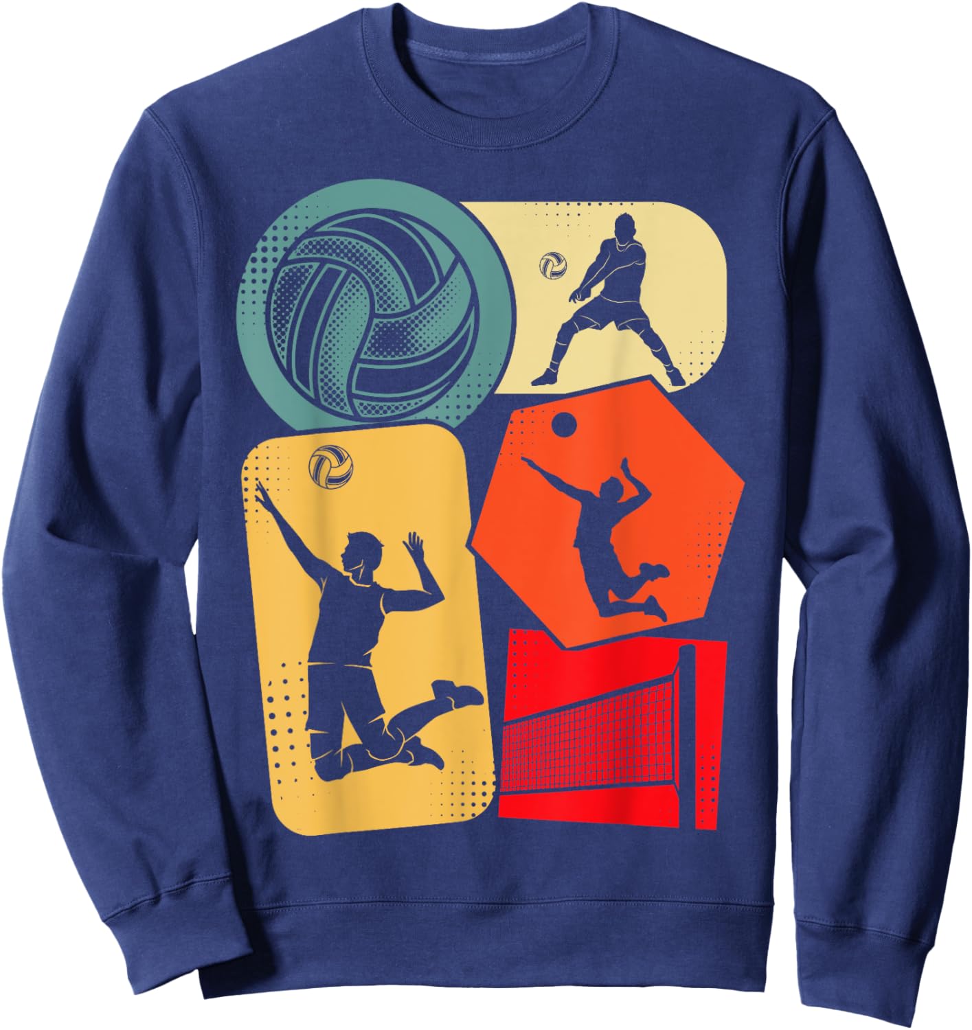 Volleyball Boys Youth Sweatshirt - Sweatshirt | Navy