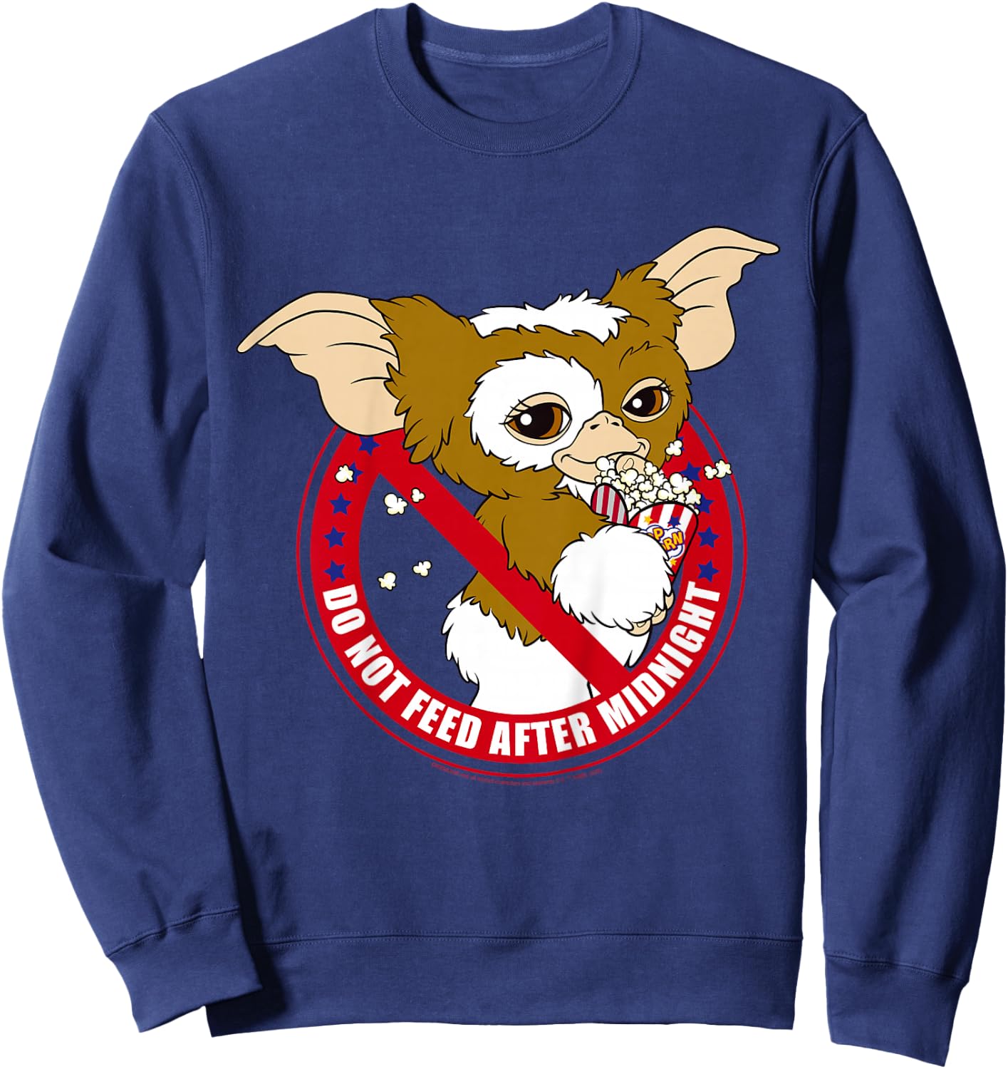 Kids Gremlins Gizmo Do No Feed After Midnight Sweatshirt - Sweatshirt | Navy