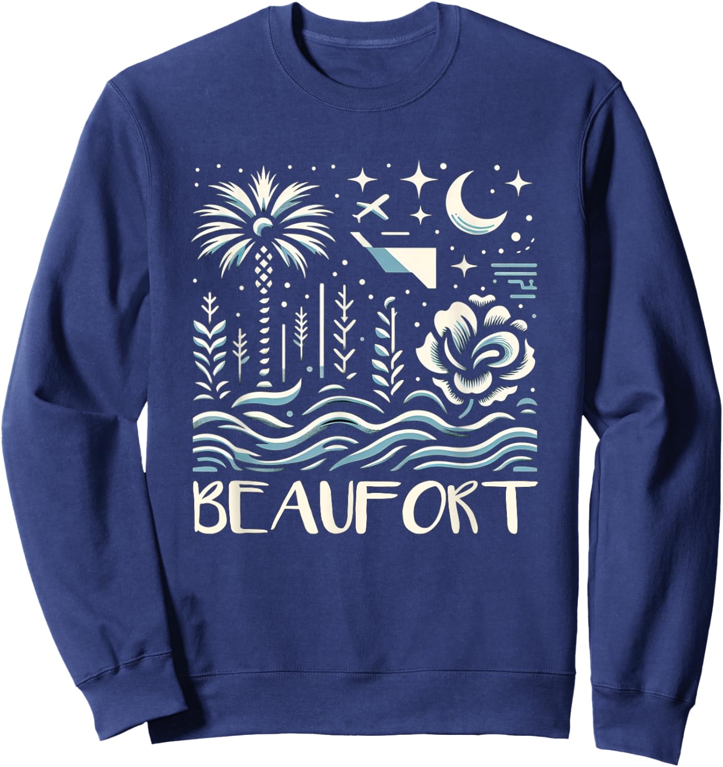 Beaufort South Carolina - Beaufort SC Sweatshirt - Sweatshirt | Navy
