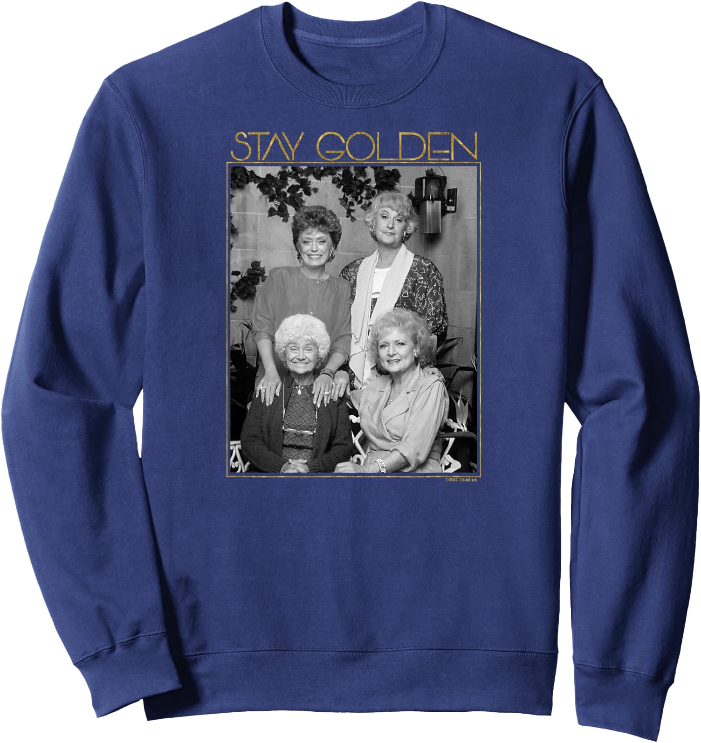The Golden Girls - Rose Blanche Sophia Dorothy Sweatshirt - Sweatshirt | Navy