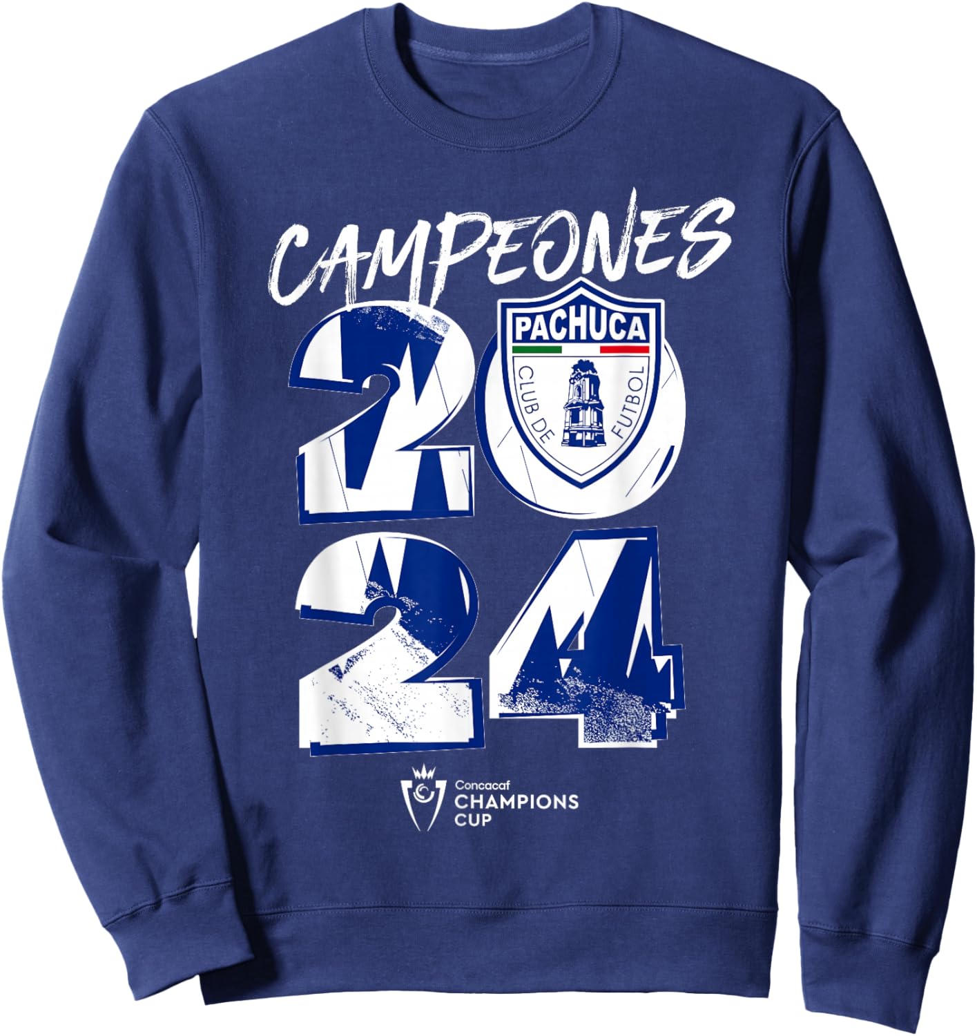 Pachuca Champions! - Concacaf Champions League Sweatshirt - Sweatshirt | Navy