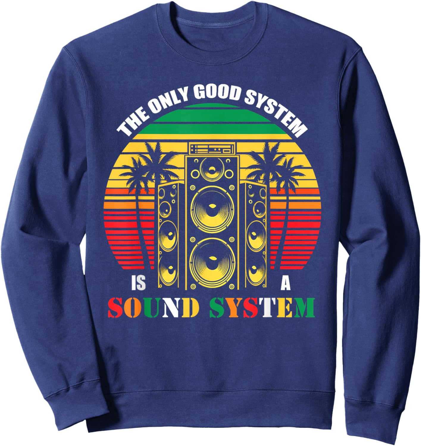 KOALACID psychedelic teez Dub Reggae , , Schwarz, S Sweatshirt - Sweatshirt | Navy