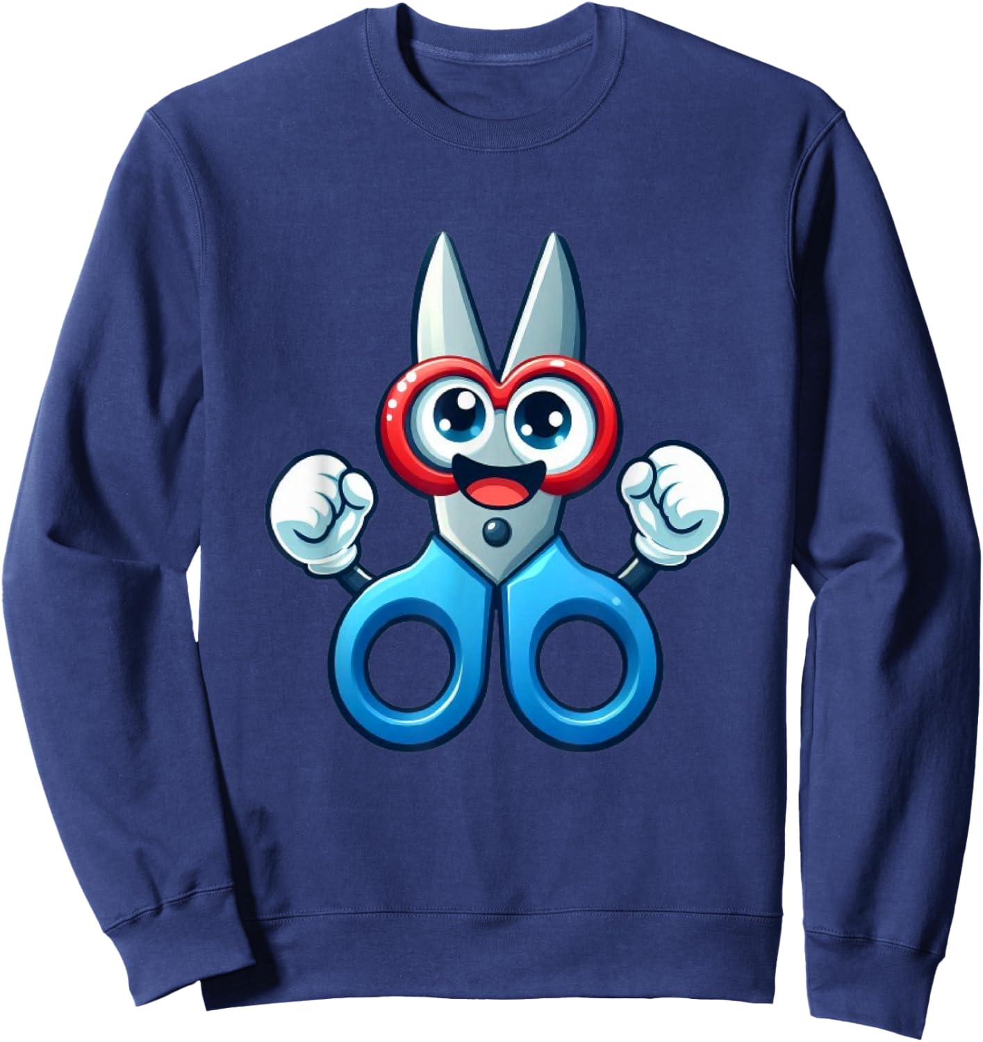 Rock Paper Scissors Group Halloween Costume Sweatshirt - Sweatshirt | Navy