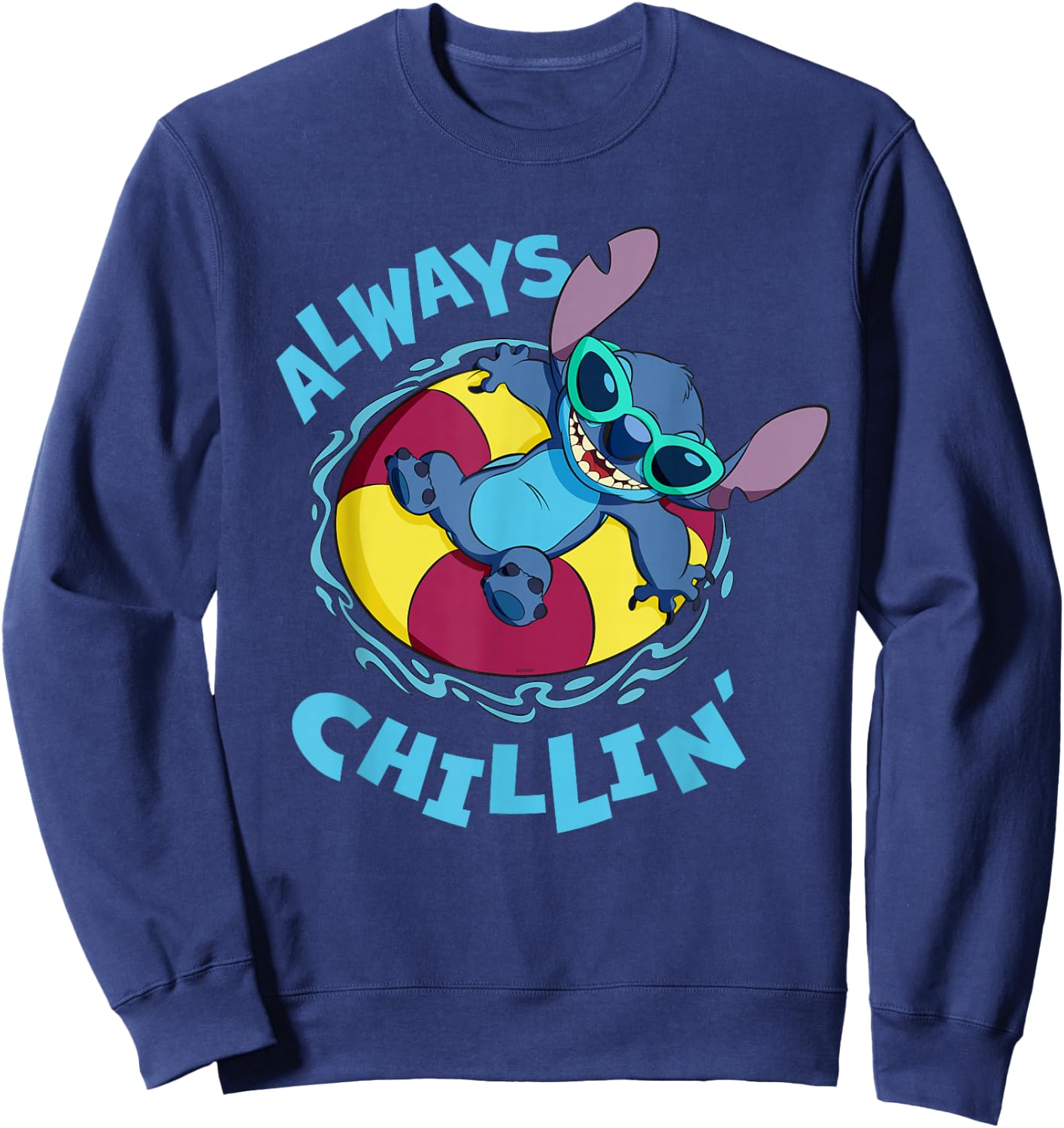 Disney Lilo & Stitch Always Chillin' Sweatshirt - Sweatshirt | Navy