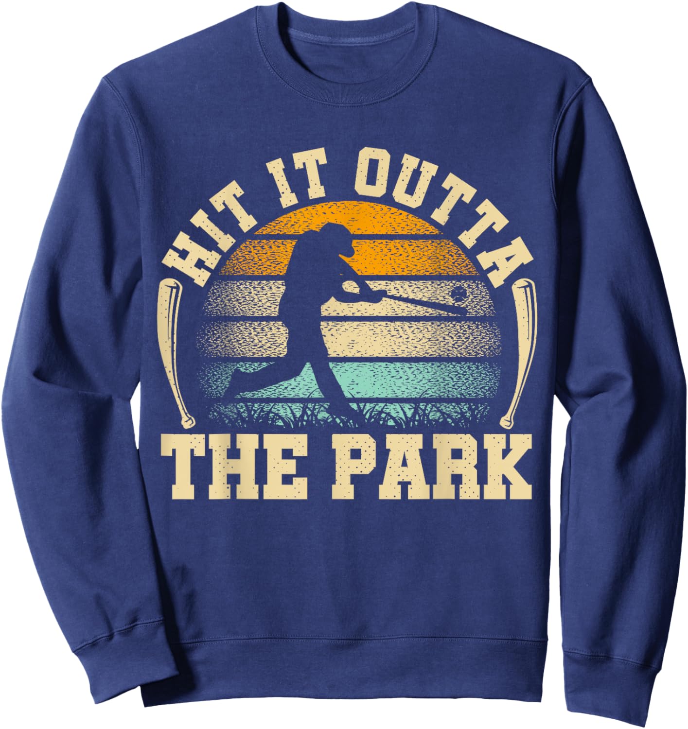 Hit It Outta The Park Sweatshirt - Sweatshirt | Navy