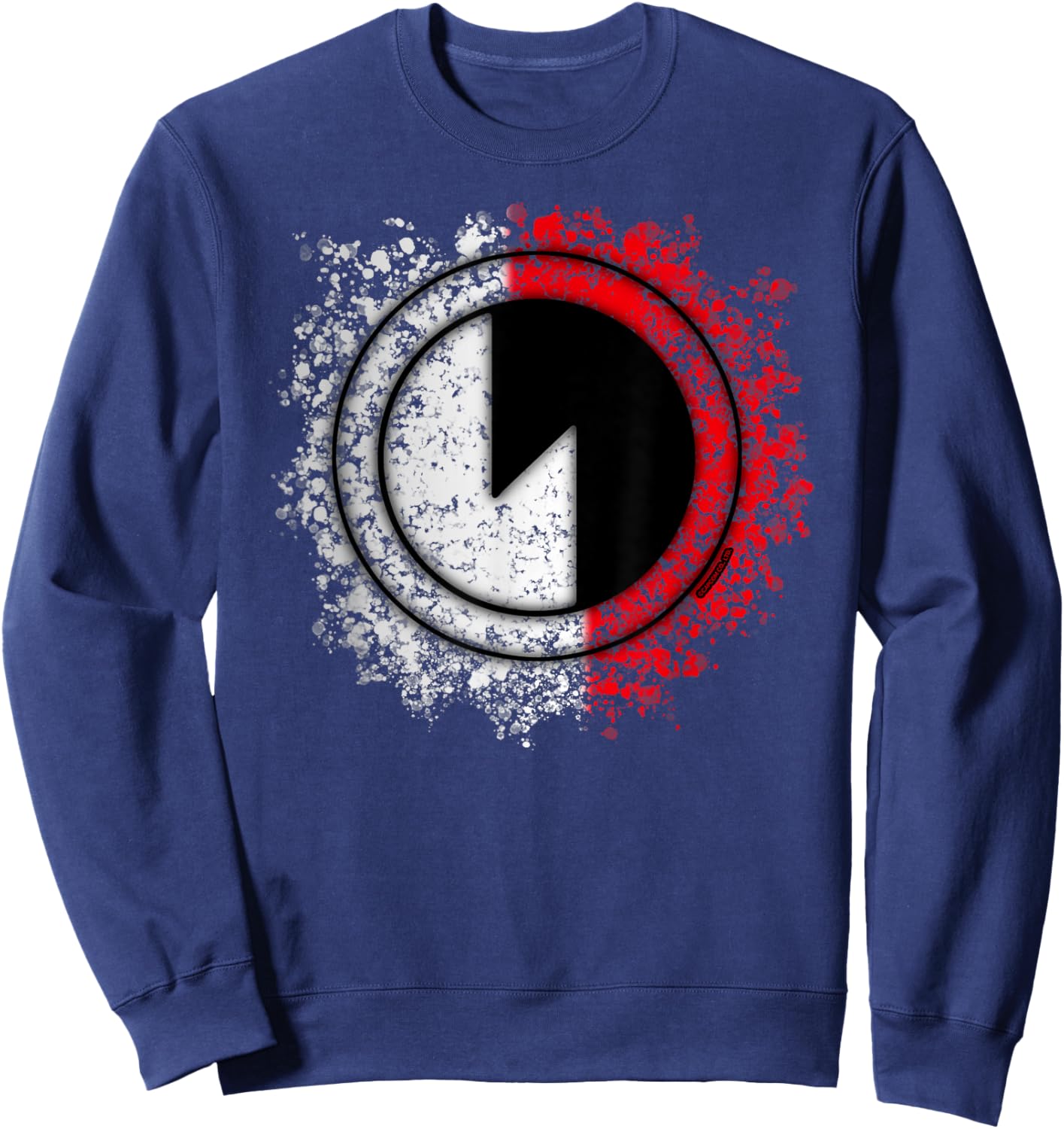 MEGA MAN BATTLE NETWORK Navimark (ProtoMan) Sweatshirt - Sweatshirt | Navy