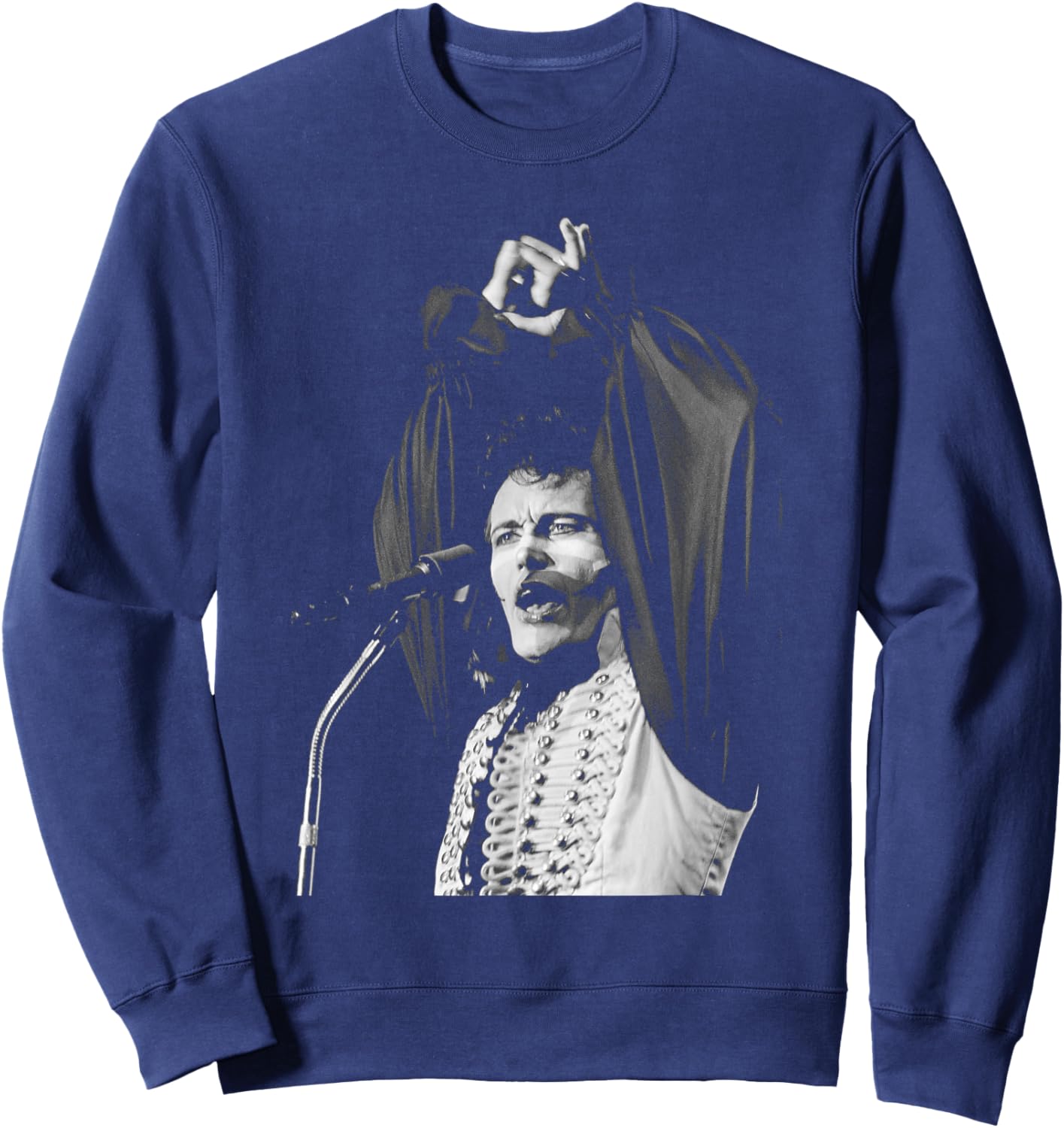 Adam and The Ants Live Stand and Deliver 1981 Sweatshirt - Sweatshirt | Navy