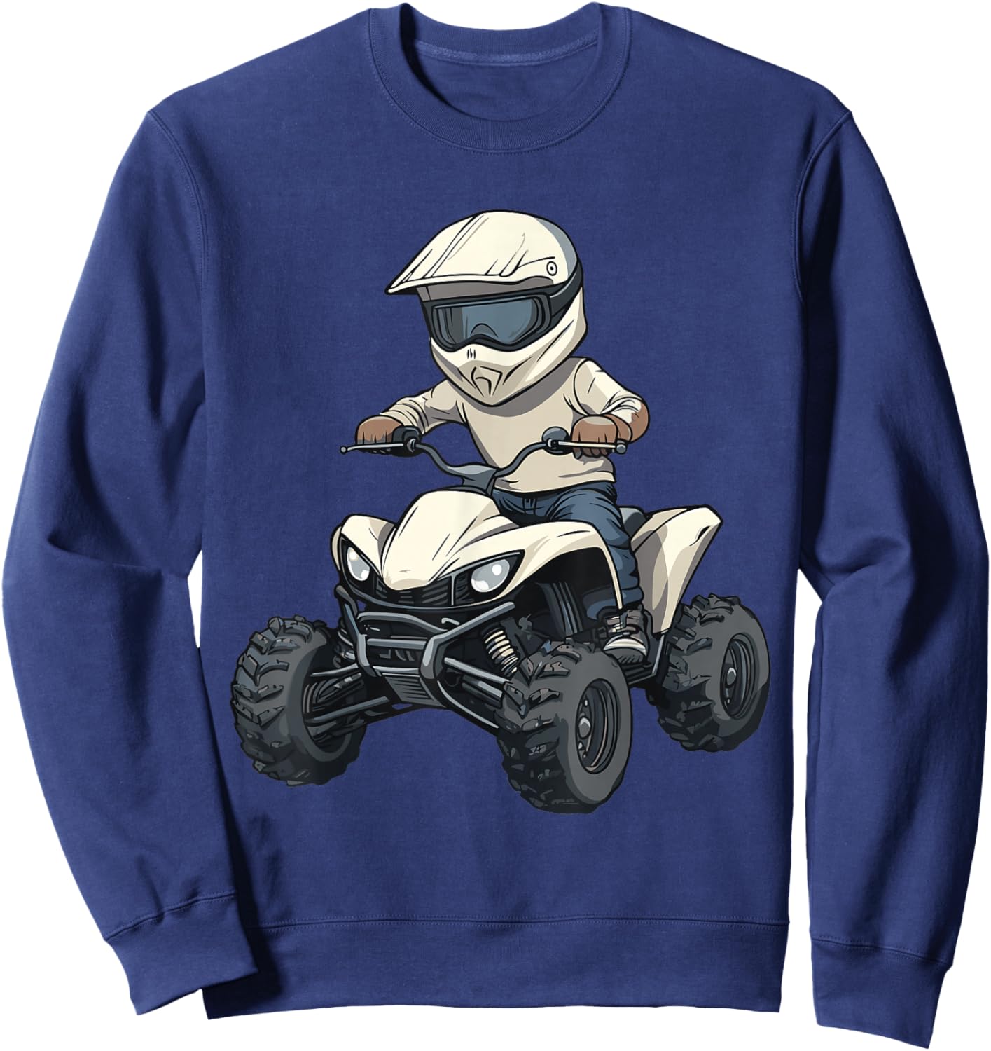 Kids 4 wheeler Sweatshirt - Sweatshirt | Navy