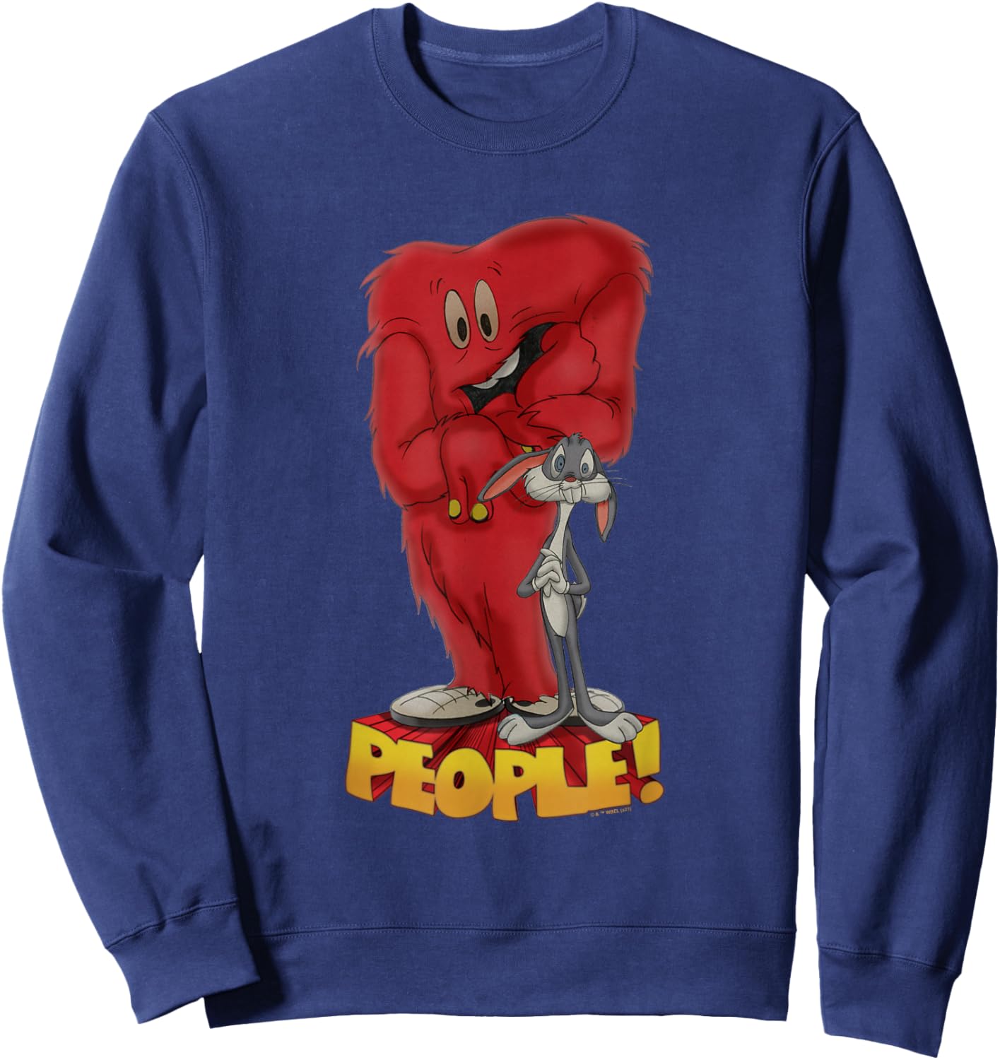Looney Tunes Bugs Bunny Gossamer People Sweatshirt - Sweatshirt | Navy