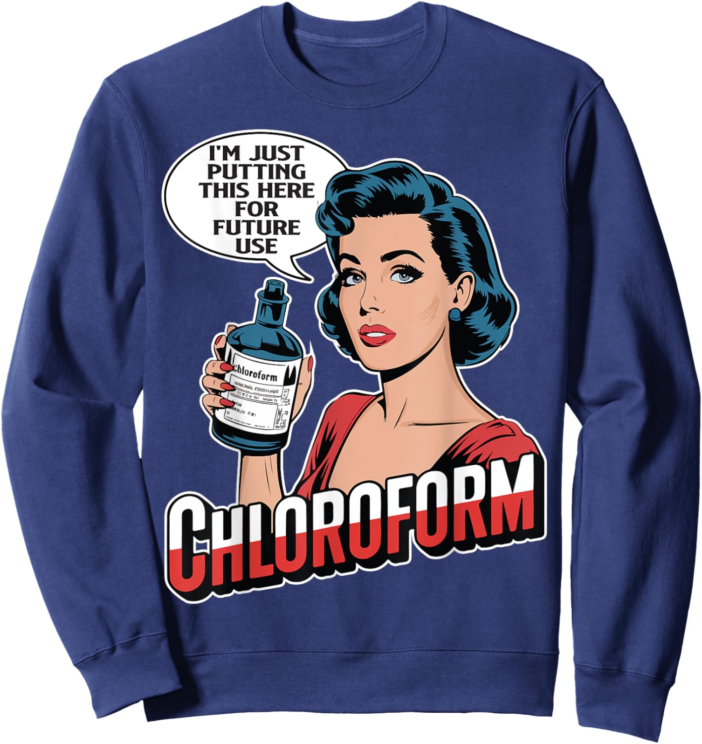 Chloroforme Femme Sweatshirt - Sweatshirt | Navy