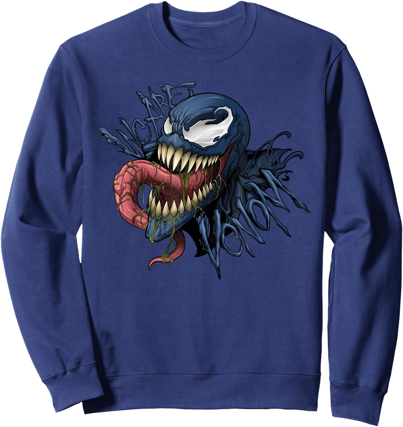 Marvel We are Venom Eddie Brock Sweatshirt - Sweatshirt | Navy