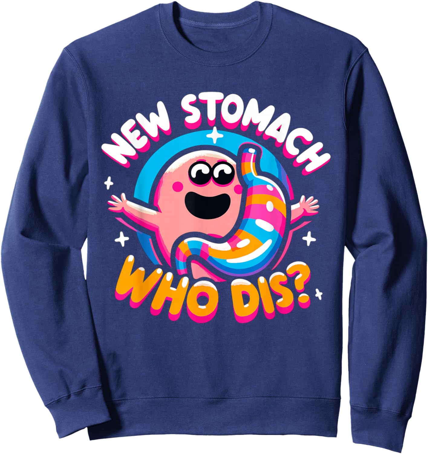 Gastric Sleeve Surgery Gastrectomy Weight Loss Journey Sweatshirt - Sweatshirt | Navy