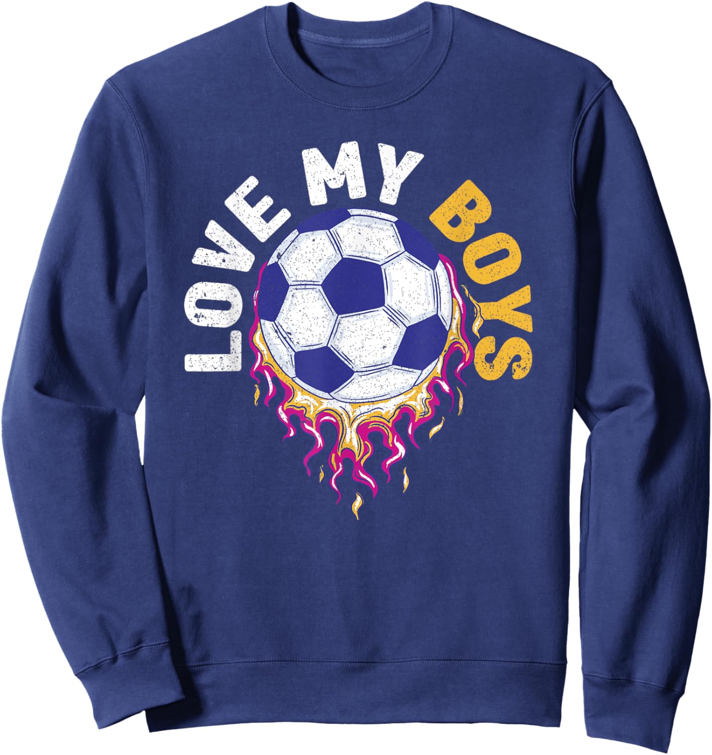 Soccer Mom Soccer Dad Sweatshirt - Sweatshirt | Navy